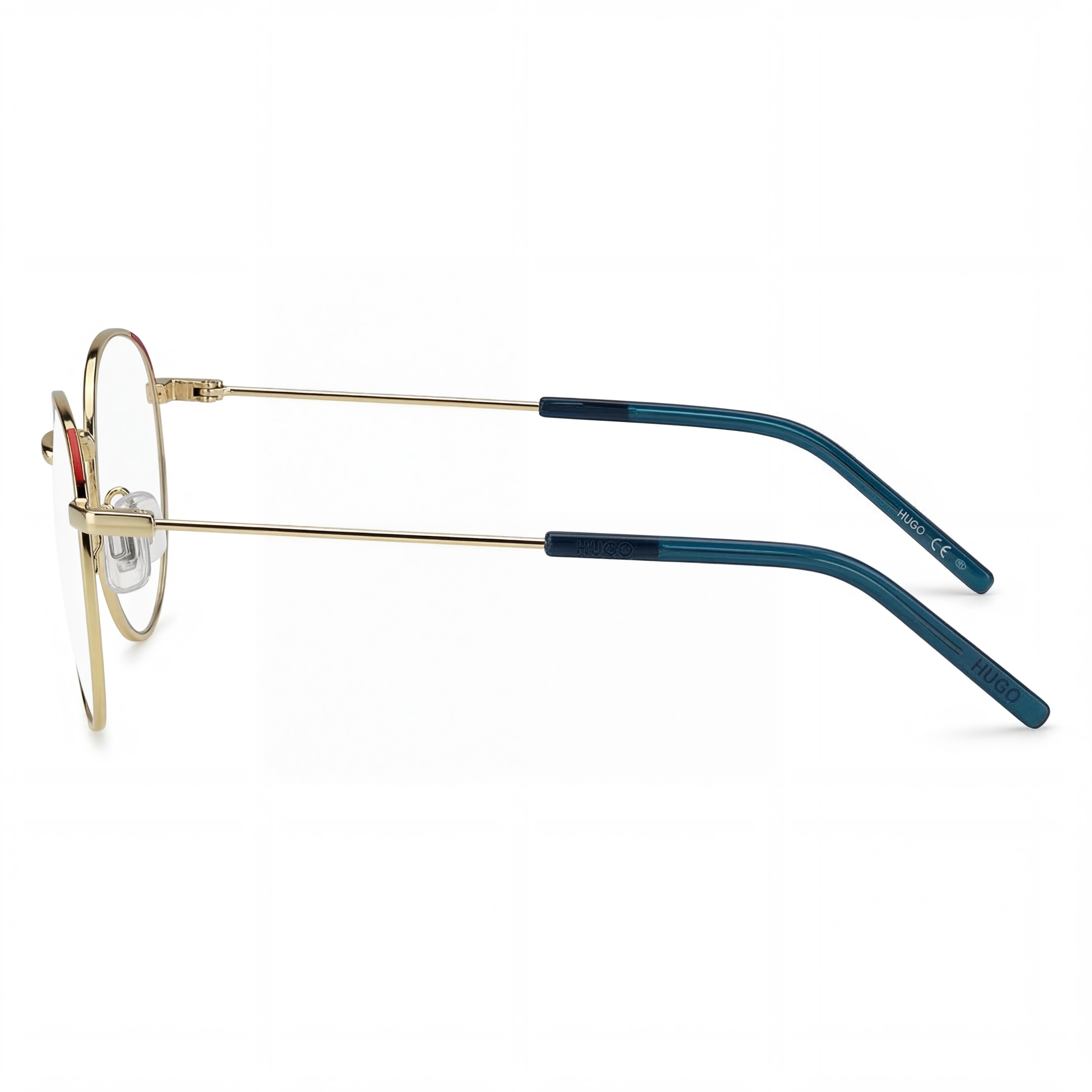 Gafas Hugo Boss Hg 1122 para hombre, con montura de aleación de acero en color oro y azul, y un ancho de lente de 51 mm, Photo 3
