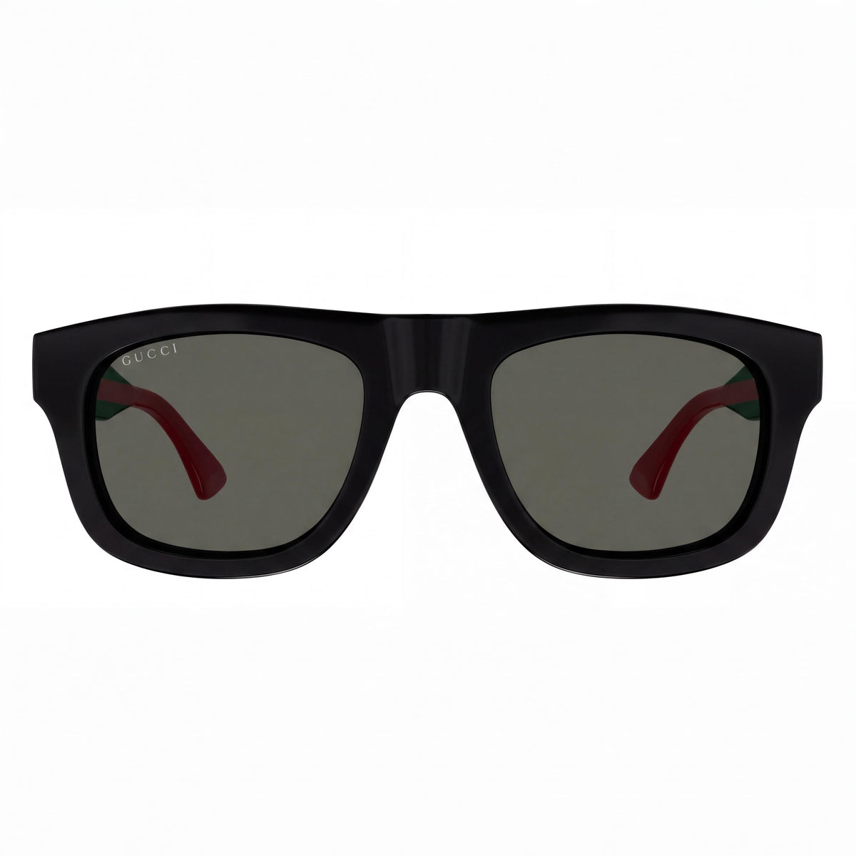 Gucci GG1991S-001 Unisex Classic Acetate Sunglasses with Black Green Grey Frame and Black Lenses 52mm, Photo 2