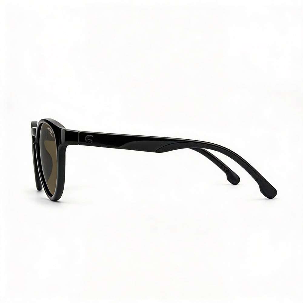 Gafas de sol Carrera 8056/S para hombre, de poliamida negra, no polarizadas, con protección UV, 51 mm