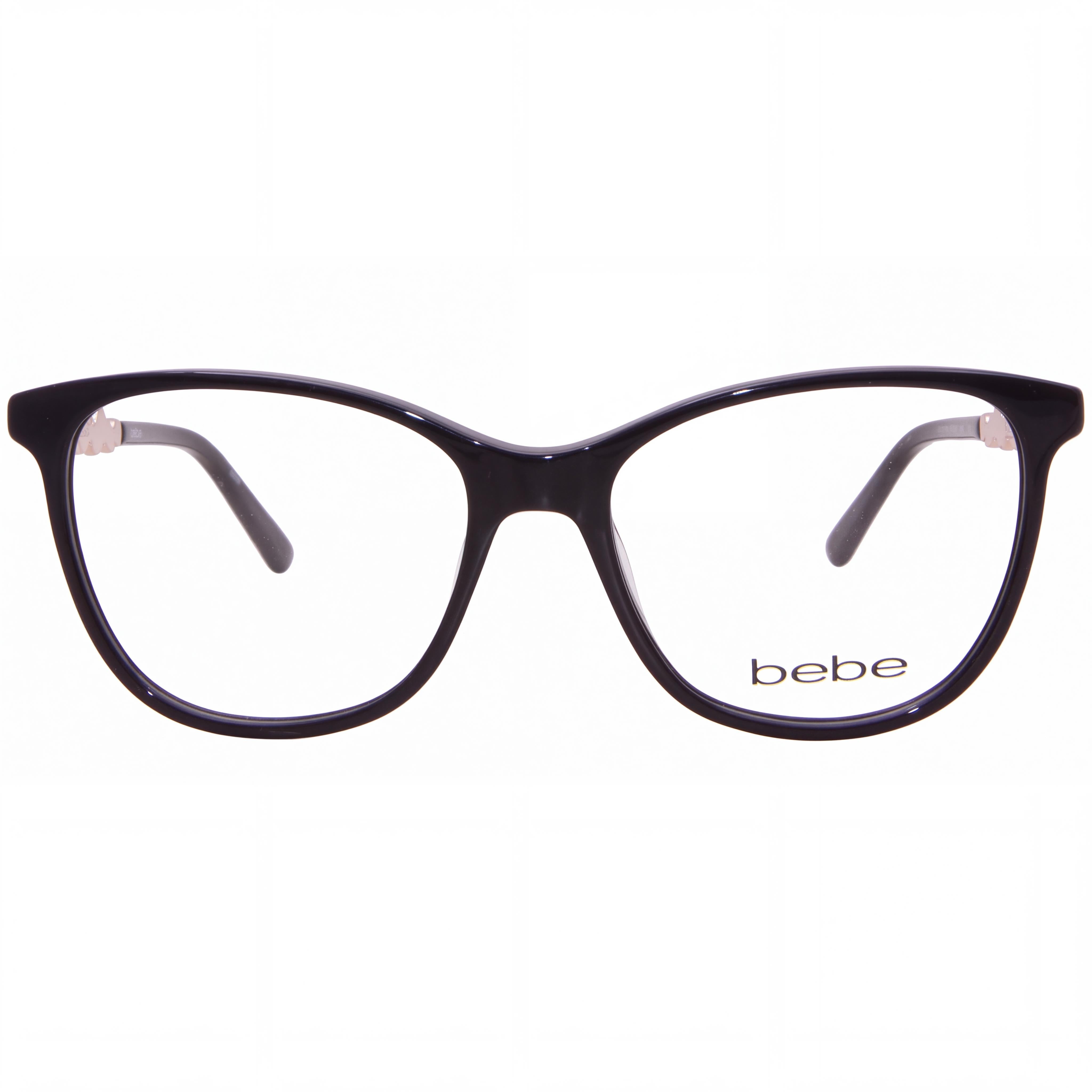 Gafas para hombre bebe con montura de plástico negro y lentes transparentes, tamaño 52-16-140, Photo 2