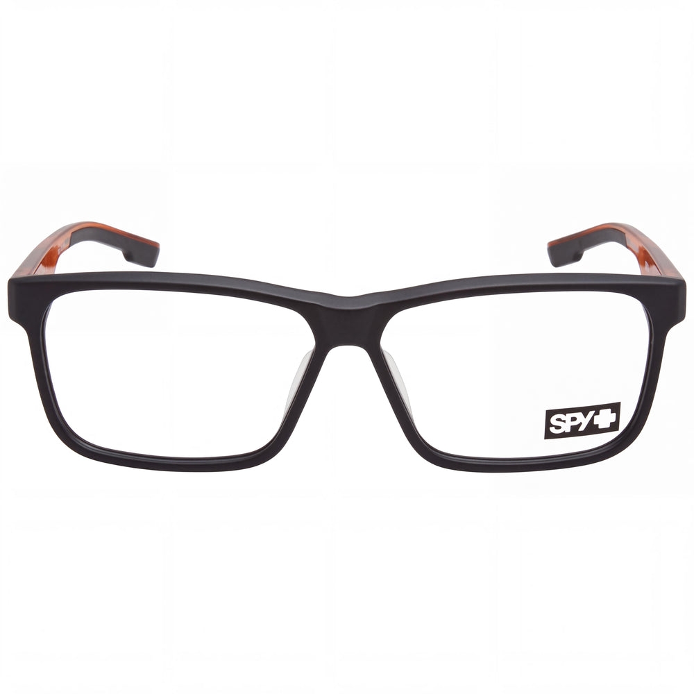 Spy Justice 59 Unisex Matte Black Trans Sepia Grilamid Frame Clear Non-polarized Eyeglasses 59-12-140