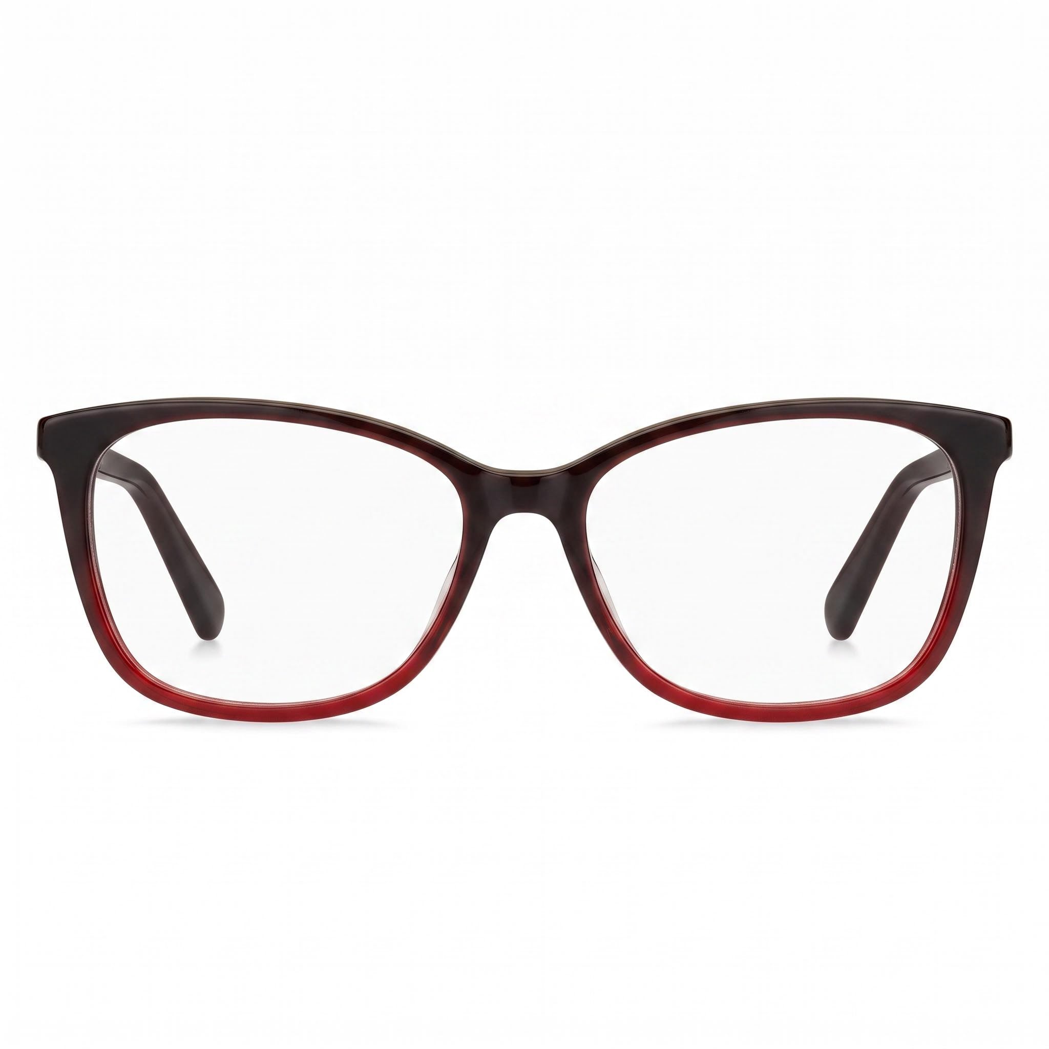 Tommy Hilfiger RECTANGULAR / SQUARE Unisex Burgundy Red Plastic Frame Eyewear, Size 54-15-140, Photo 2