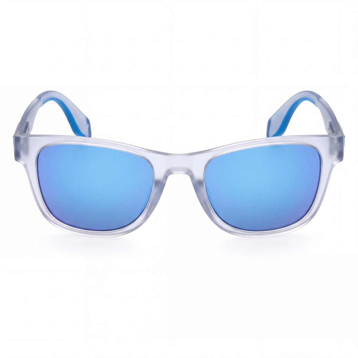 adidas Originals OR0079 Unisex Plastic Frame Blue Glass Blue Mirror Sunglasses, UV Protection, 51mm, Photo 2