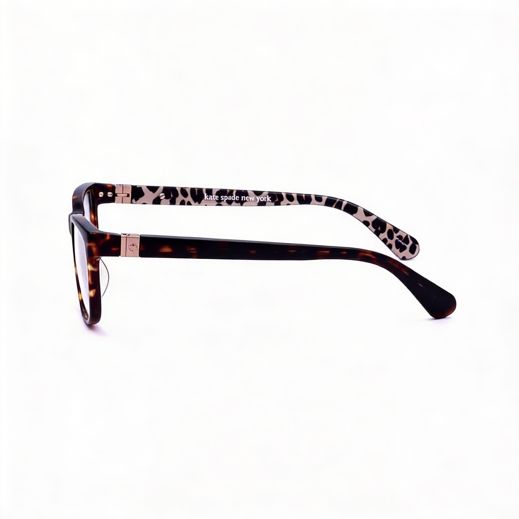 kate spade new york Calley Gafas polarizadas de acetato para mujer Havana Pattern Beige 52mm, Photo 3