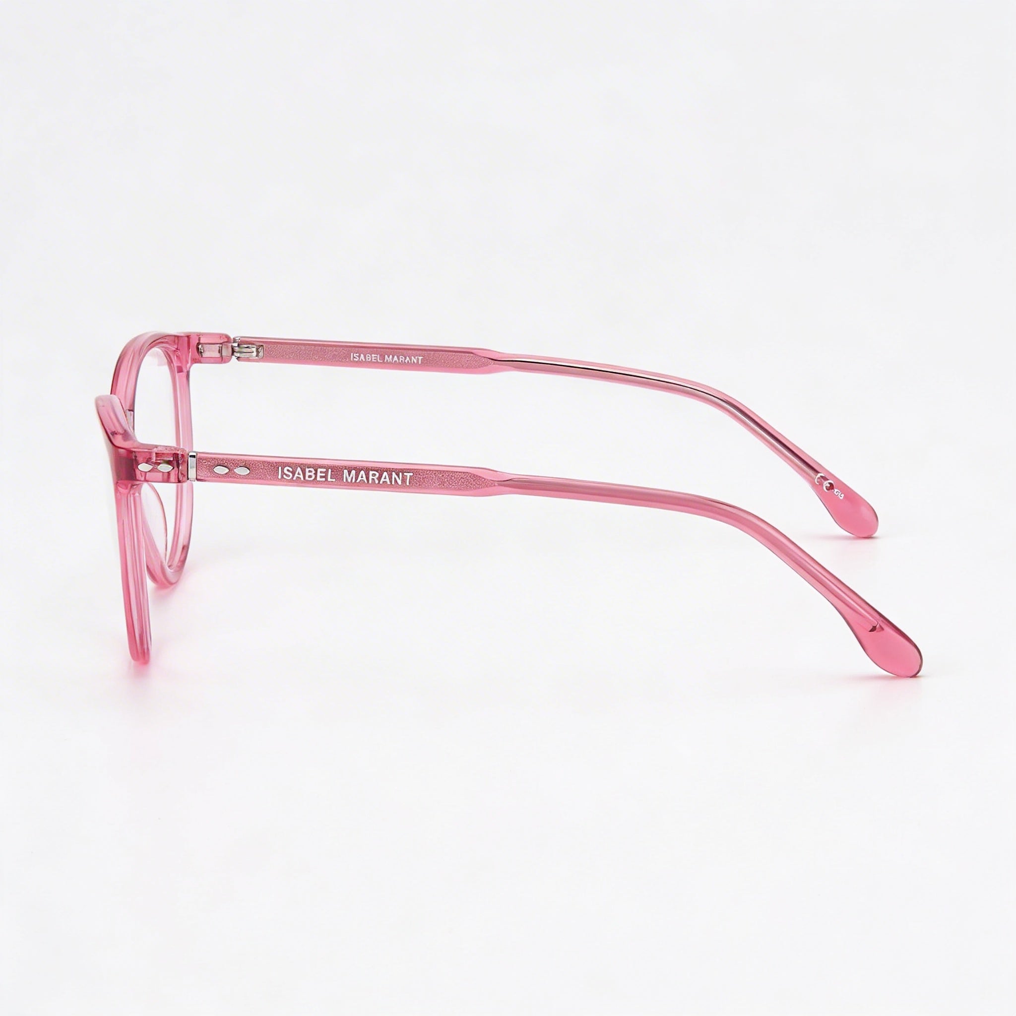 Gafas de sol de mujer Isabel Marant de moda en rosa con montura de acetato rosa y lentes de policarbonato rosa de 55 mm, Photo 2