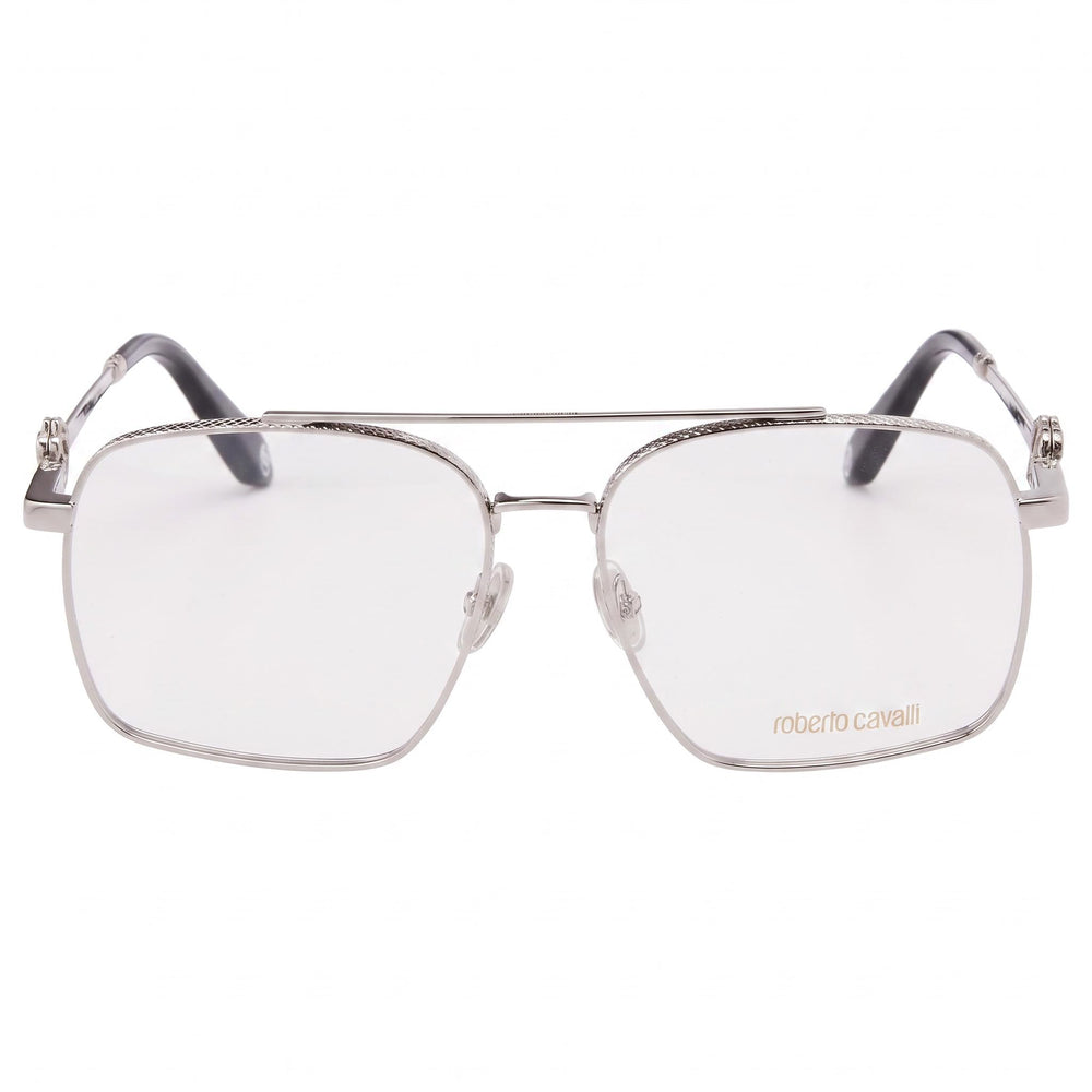 Just Cavalli VRC028 Rose Gold Aviator Unisex Eyeglasses, Metal 58mm