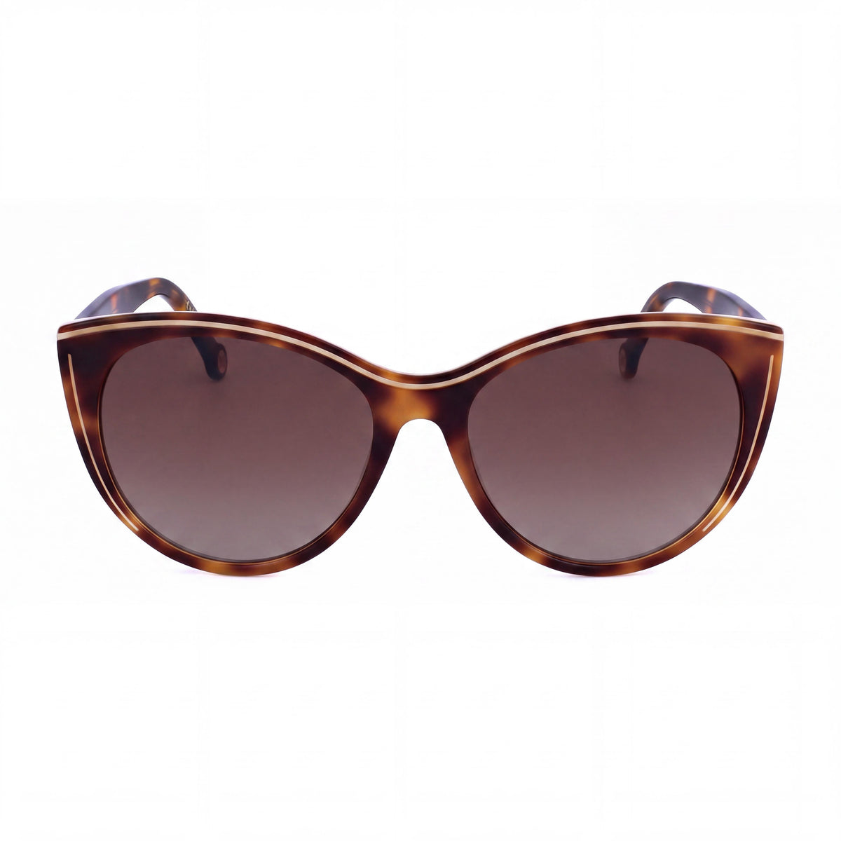 Gafas de sol de acetato blanco estilo Habana para mujer Carolina Herrera modernas con protección UV, lentes de 56 mm, Photo 2