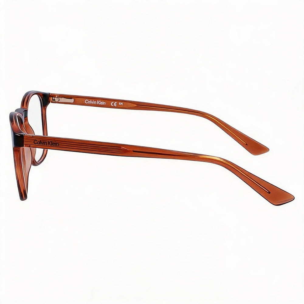 Calvin Klein Ck23517 Unisex Eyewear with Polycarbonate Lenses, Havana Metal Frame, 52mm Lens Width