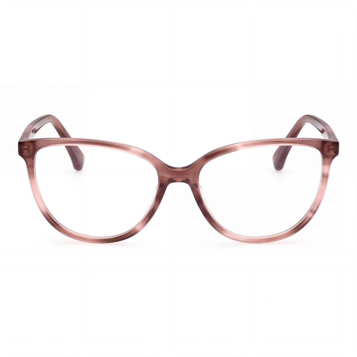 Gafas graduables MaxMara para mujer estilo ojo de gato en plástico rosa, 54mm, Photo 2