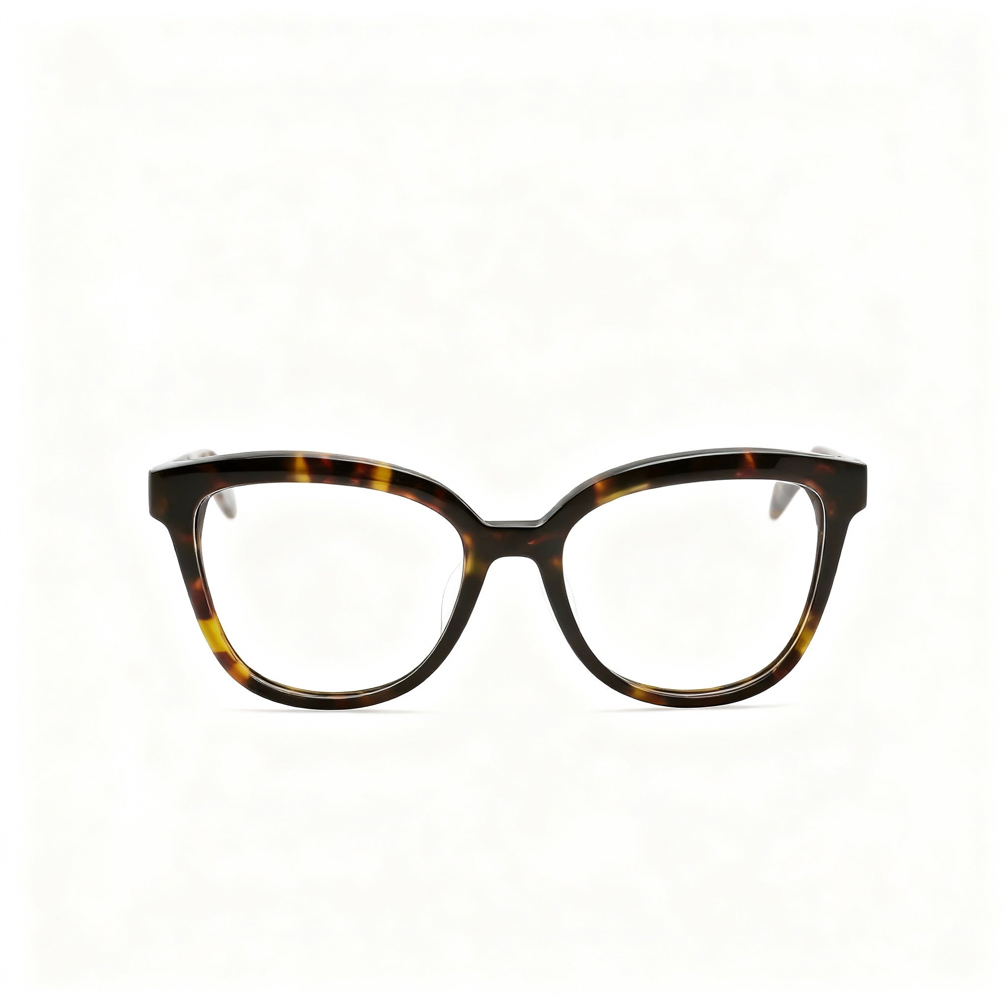 TOUS Square Women's Red Havana Cellulose Acetate Frame Non-Polarised Optical Glasses 53-18-135, Photo 3