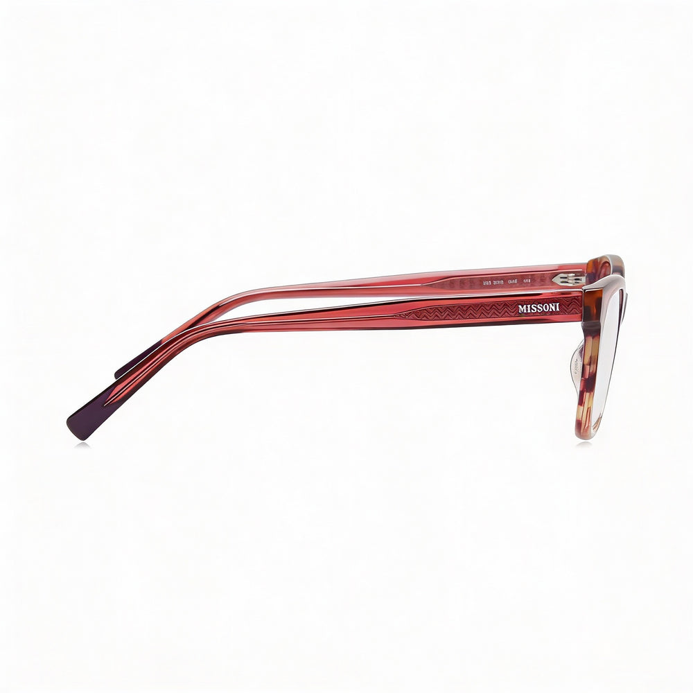 Montura de gafas graduadas Missoni Mis 0090 de acetato para mujer con lentes de demostración de 52 mm