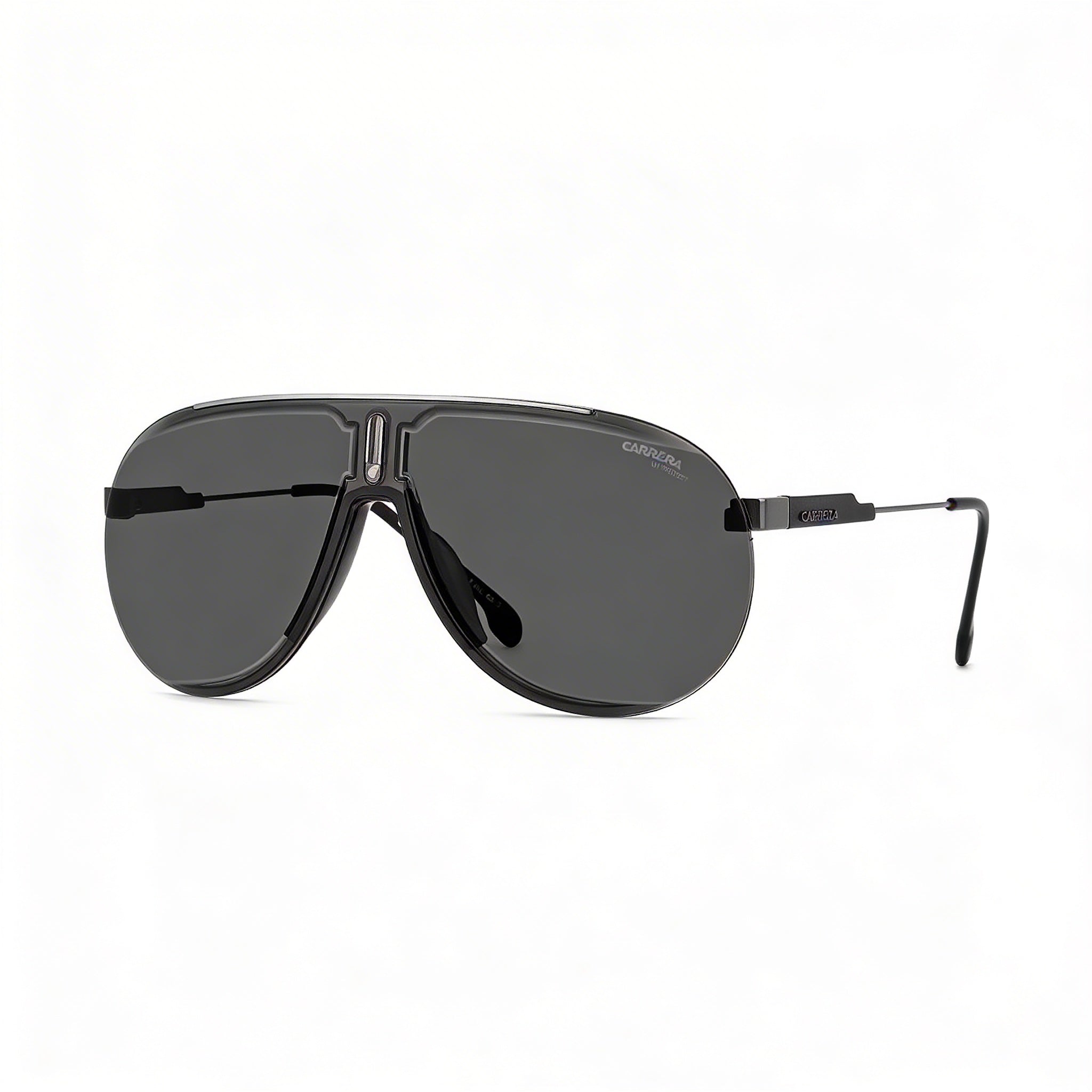 Carrera Superchampion Unisex Polycarbonate Dark Ruthenium Black Grey Sunglasses 99-01-135, Photo 2