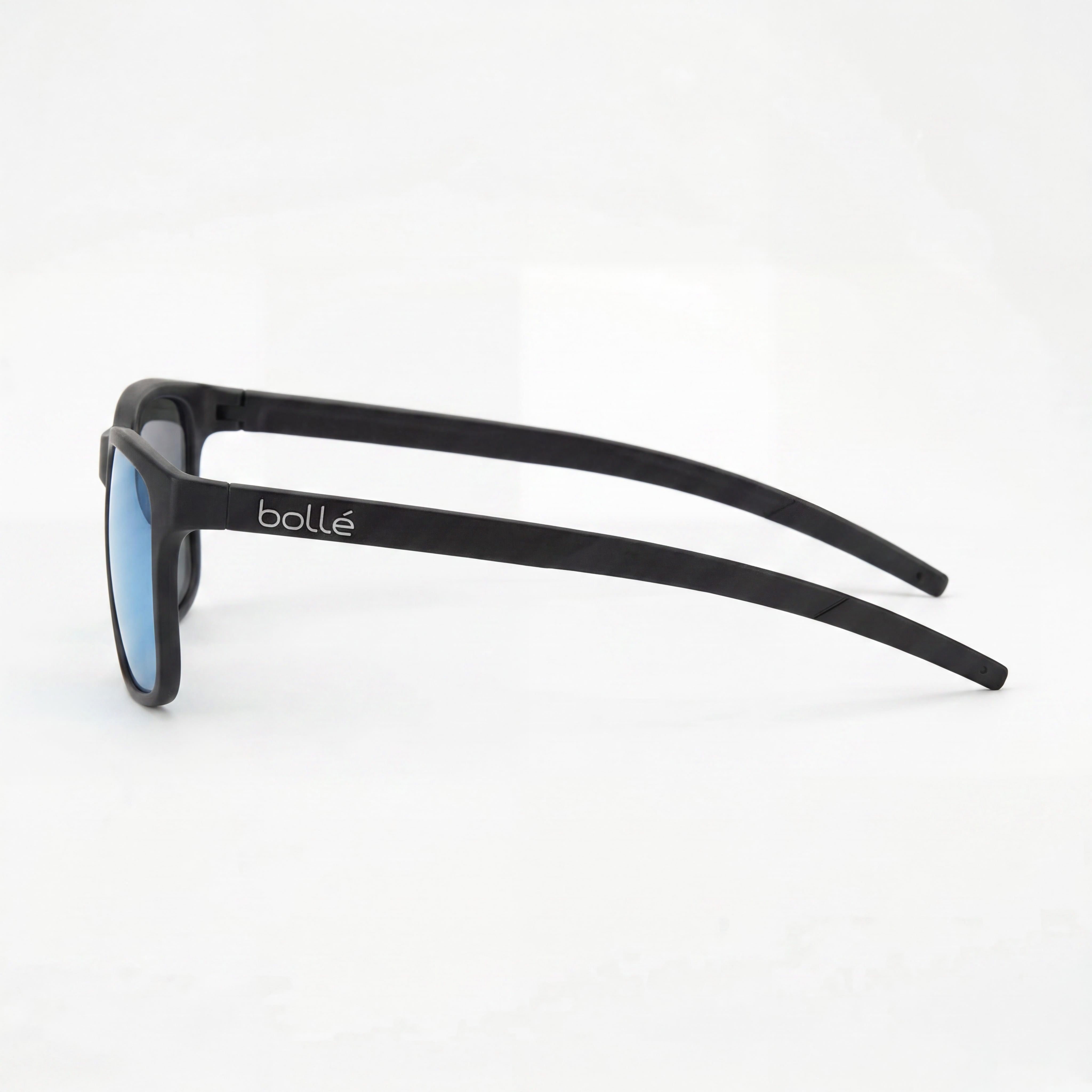 bollé Unisex-Adult Rectangular Sunglasses with Colourful Nylon Frame, Sky Blue Polarized Lenses 53mm, Photo 3