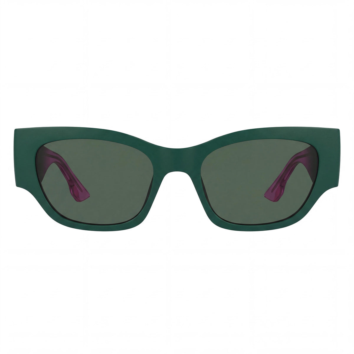 KARL LAGERFELD Klj6168s Unisex Classic Matte Dark Green Plastic UV Protection Sunglasses 52mm, Photo 2