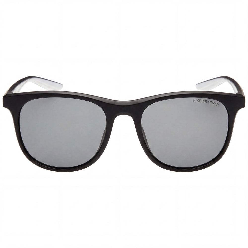 Gafas de sol unisex Nike DQ0838 011 redondas color negro mate, 53mm
