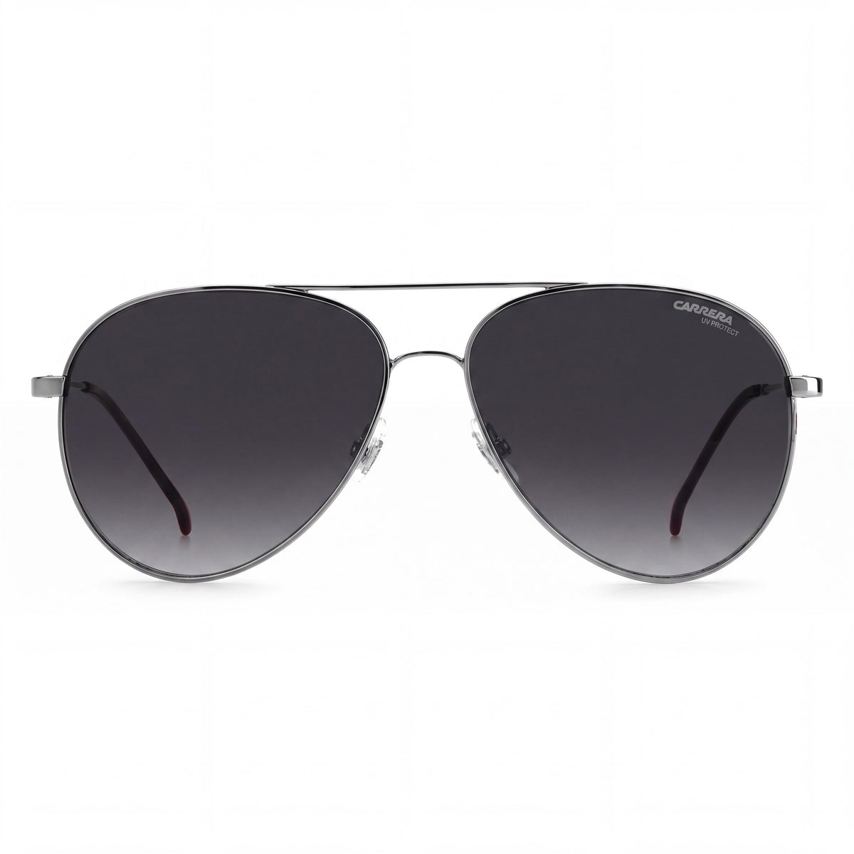 Carrera 2031t/S Unisex Pilot Sunglasses with Ruthenium Grey Stainless Steel Frame and Gradient Grey Lenses 58mm, Photo 2