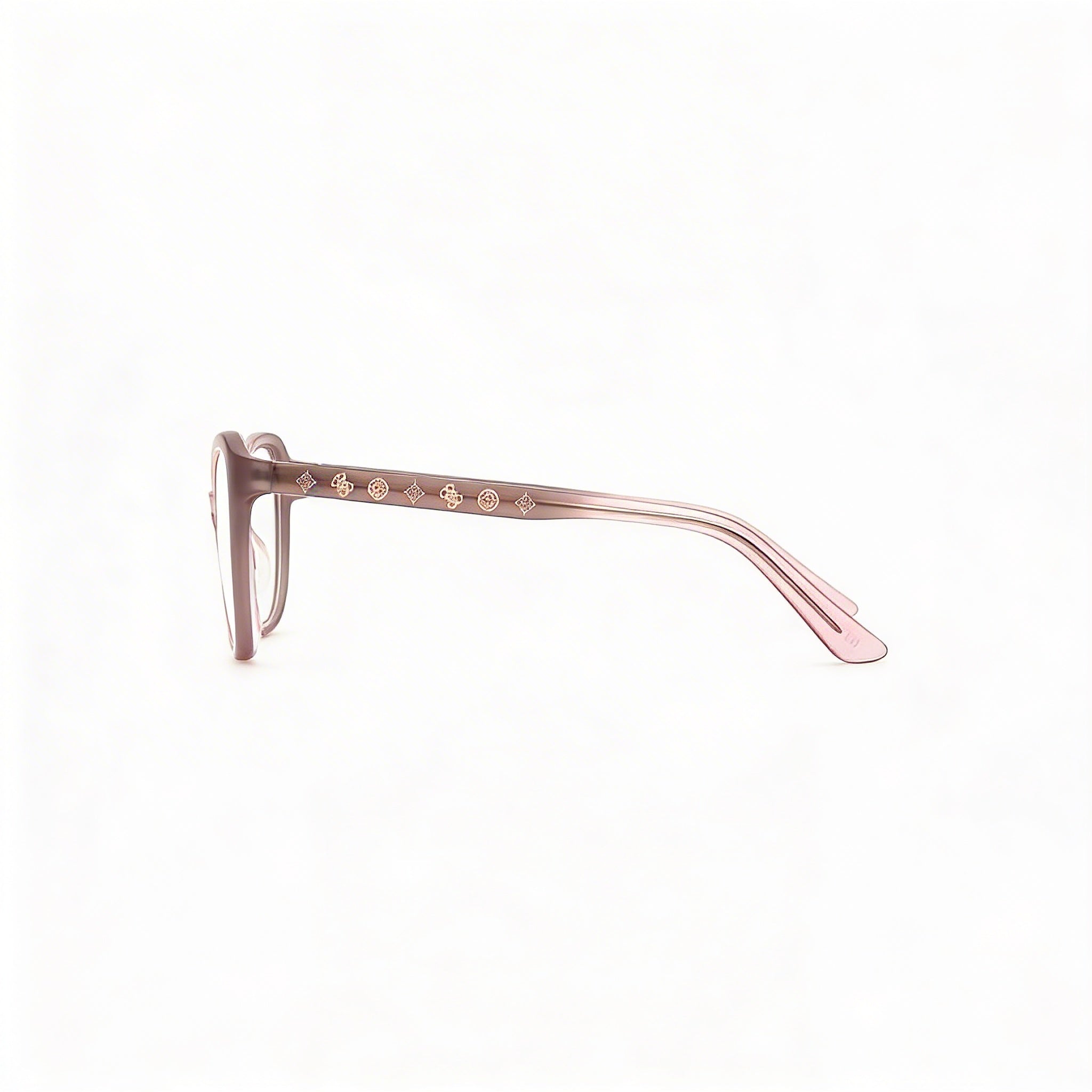 Marcolin GU50115 Eyewear, Women's, Grey Gradient Plastic Frame, Multicoloured Lens, 2-14-140, Photo 2