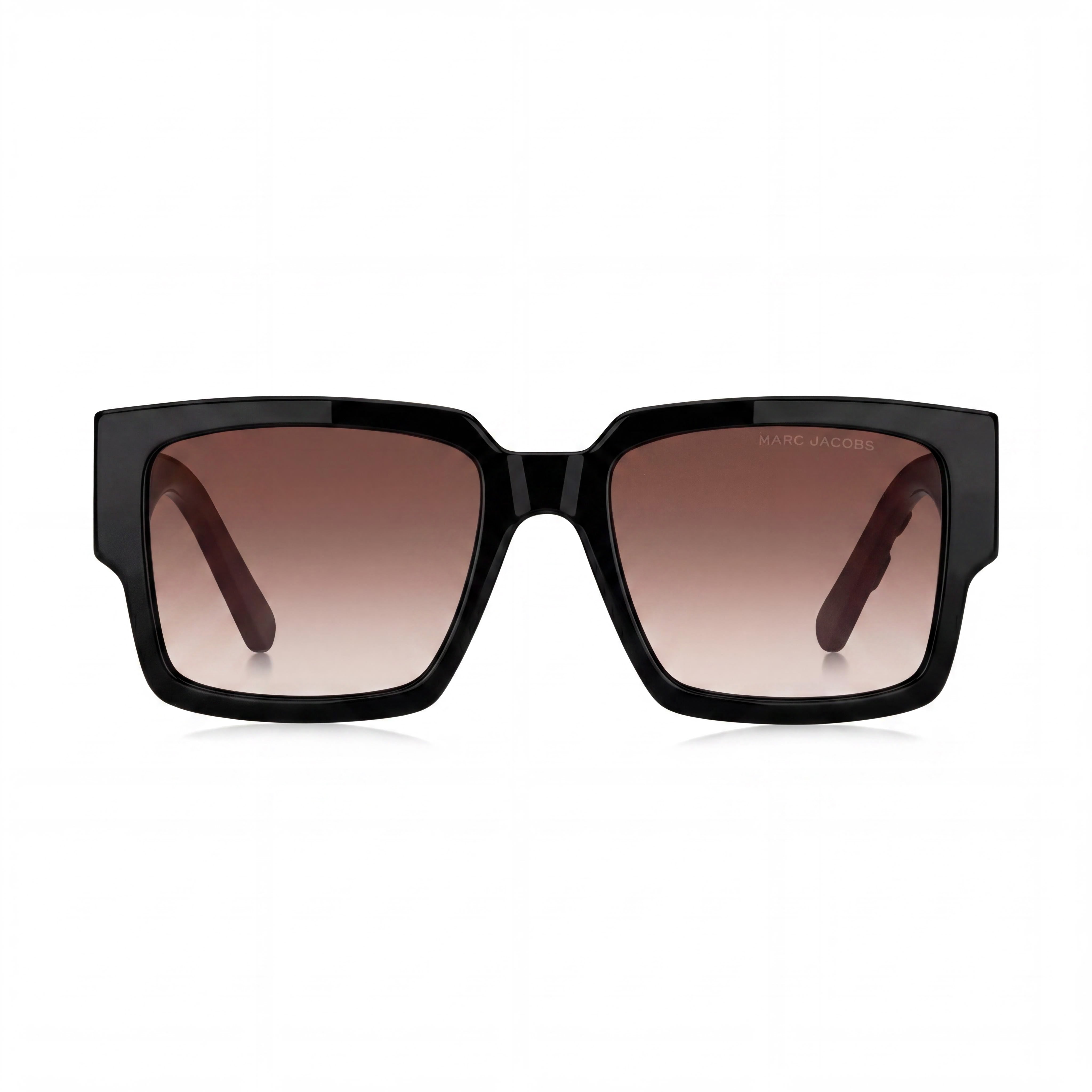 Marc Jacobs Women's Casual Black White Cellulose Propionate Brown Shaded UV 400 Sunglasses 54mm, Photo 2