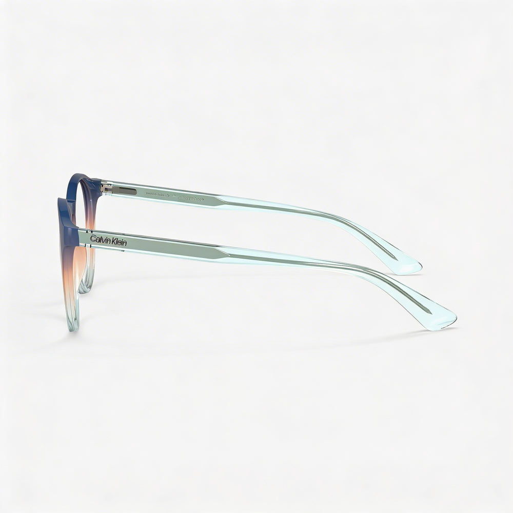 Calvin Klein Modern Women's Blue/Nude/Azure Injected Frame Eyewear 50mm Lens Width