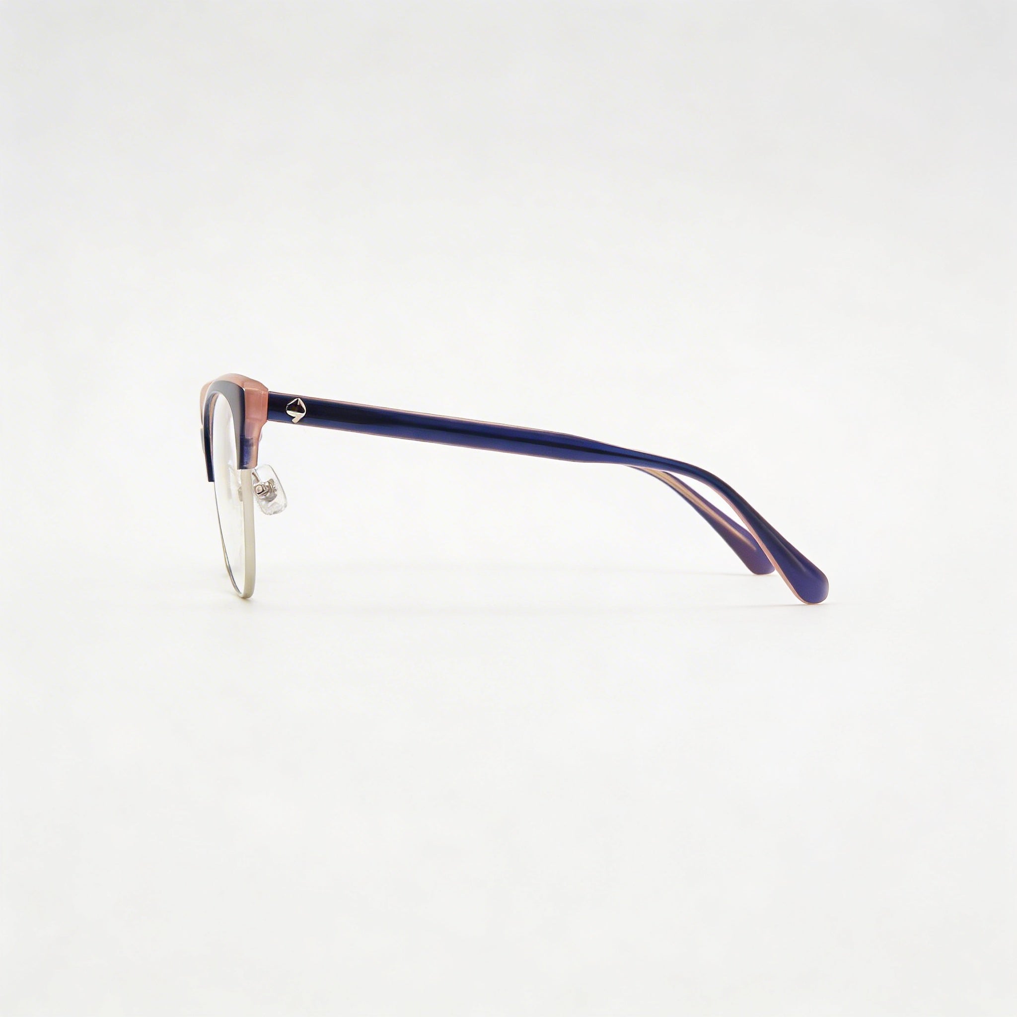 kate spade new york Classic Women's Blue Plastic Frame Blue Polycarbonate Lens Non-Polarized Sunglasses 51mm, Photo 3