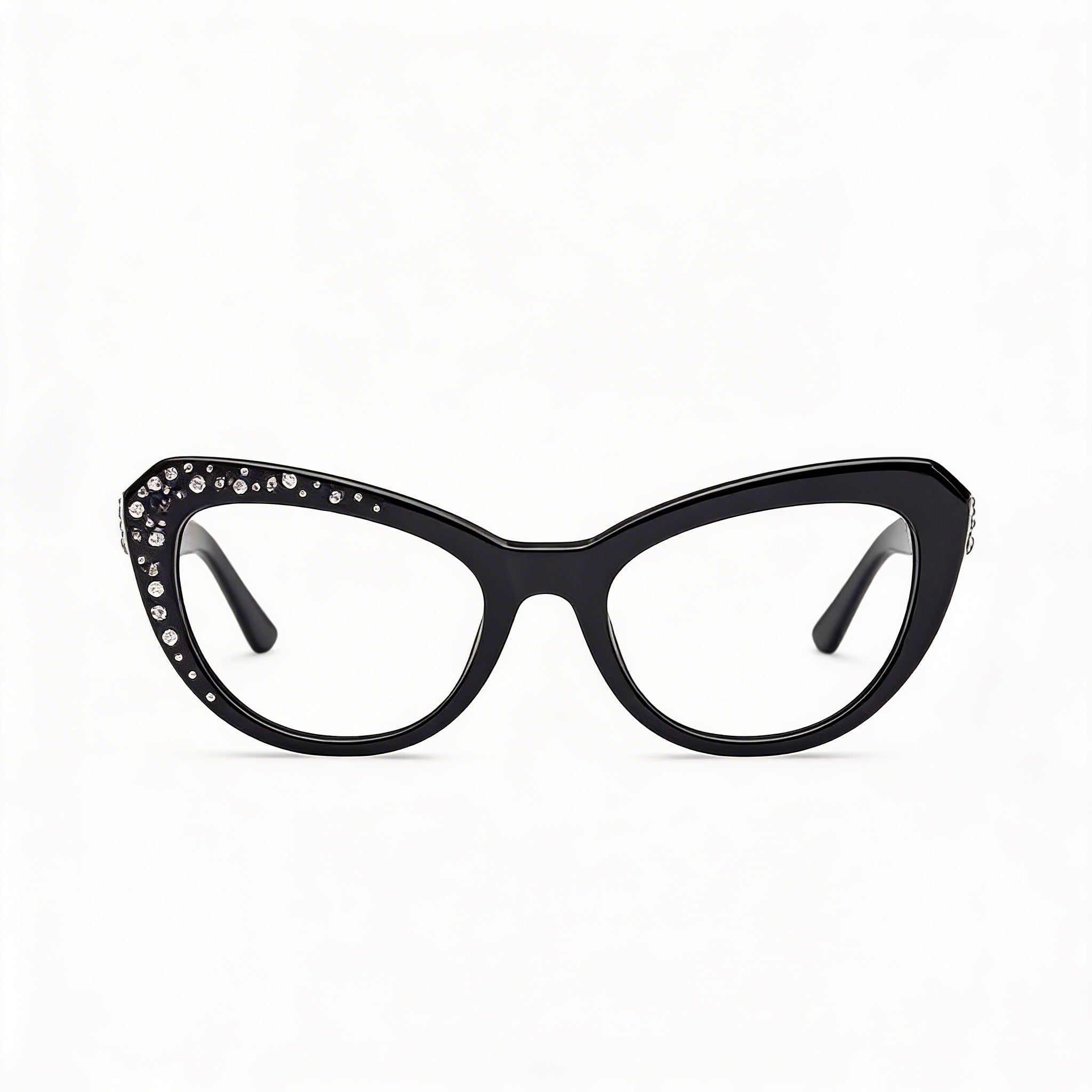 GUESS by Marciano Gm50016 Women's Shiny Black Plastic Non- Sunglasses 53-20-140, Photo 2