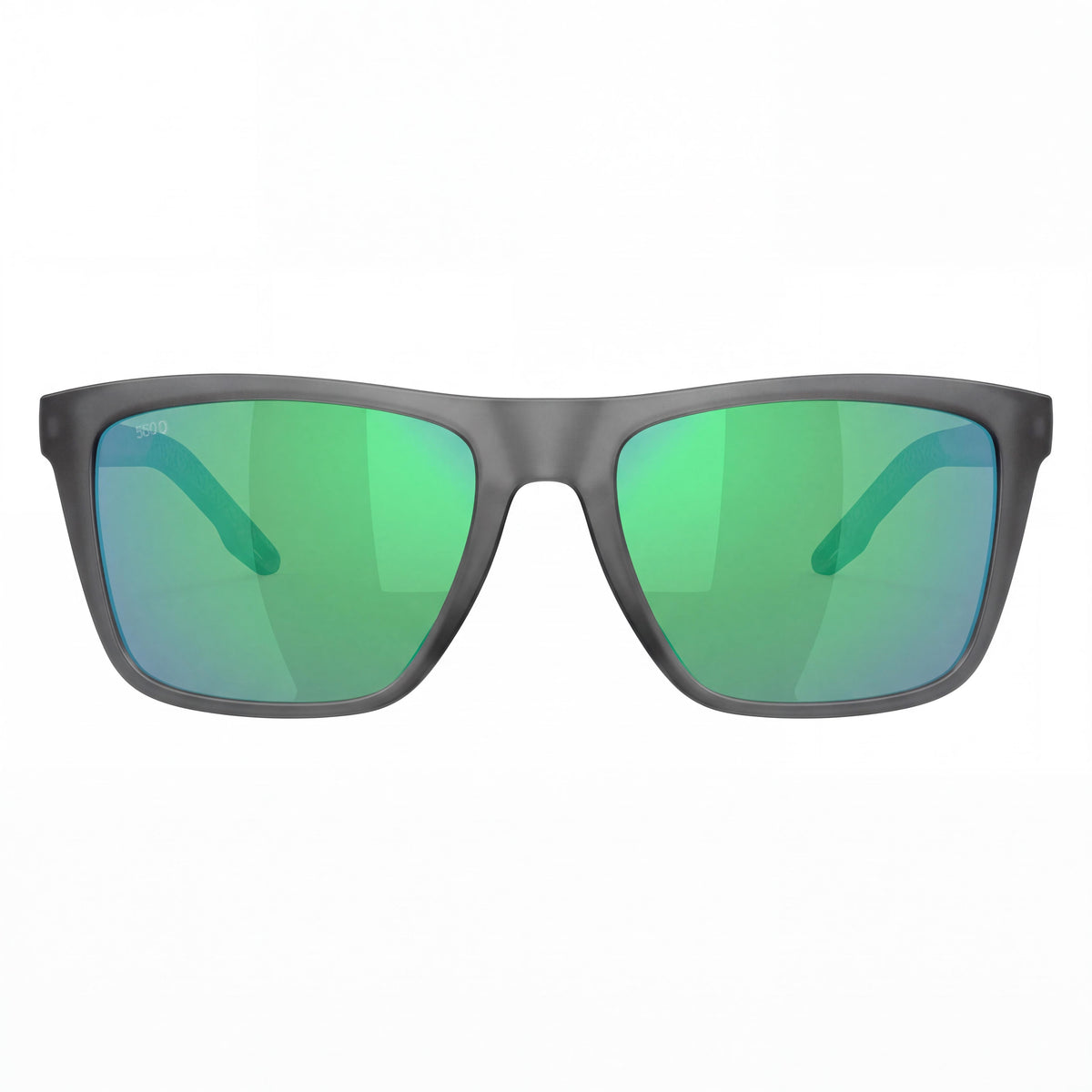 Costa Del Mar Mainsail XL Men's Matte Grey Smoke Green Mirror Polarized 580 Glass UV Protected Sunglasses 59mm, Photo 2