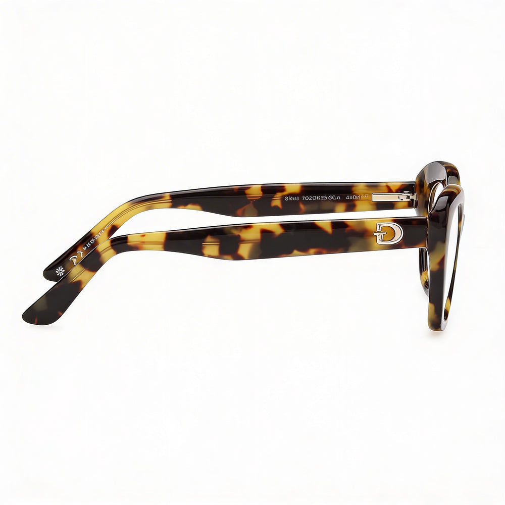 Guess Gu50225 Women's Eyeglasses with Blonde Havana Plastic Frame and Polycarbonate Lenses (51-22-140)