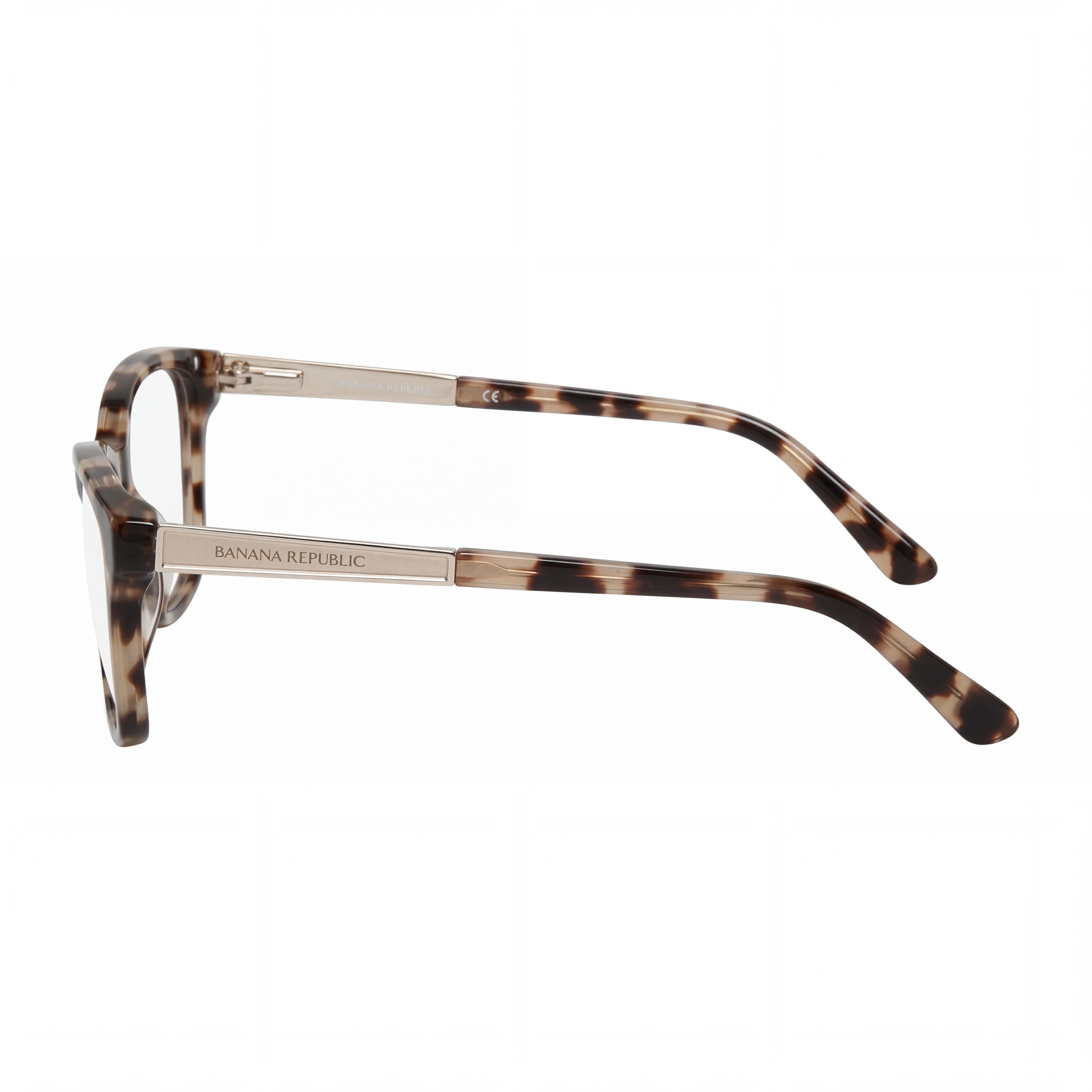 BANANA REPUBLIC Caterina Gafas de Mujer Ligeras de Plástico Rosa Havana Transparente 51-17-135, Photo 2