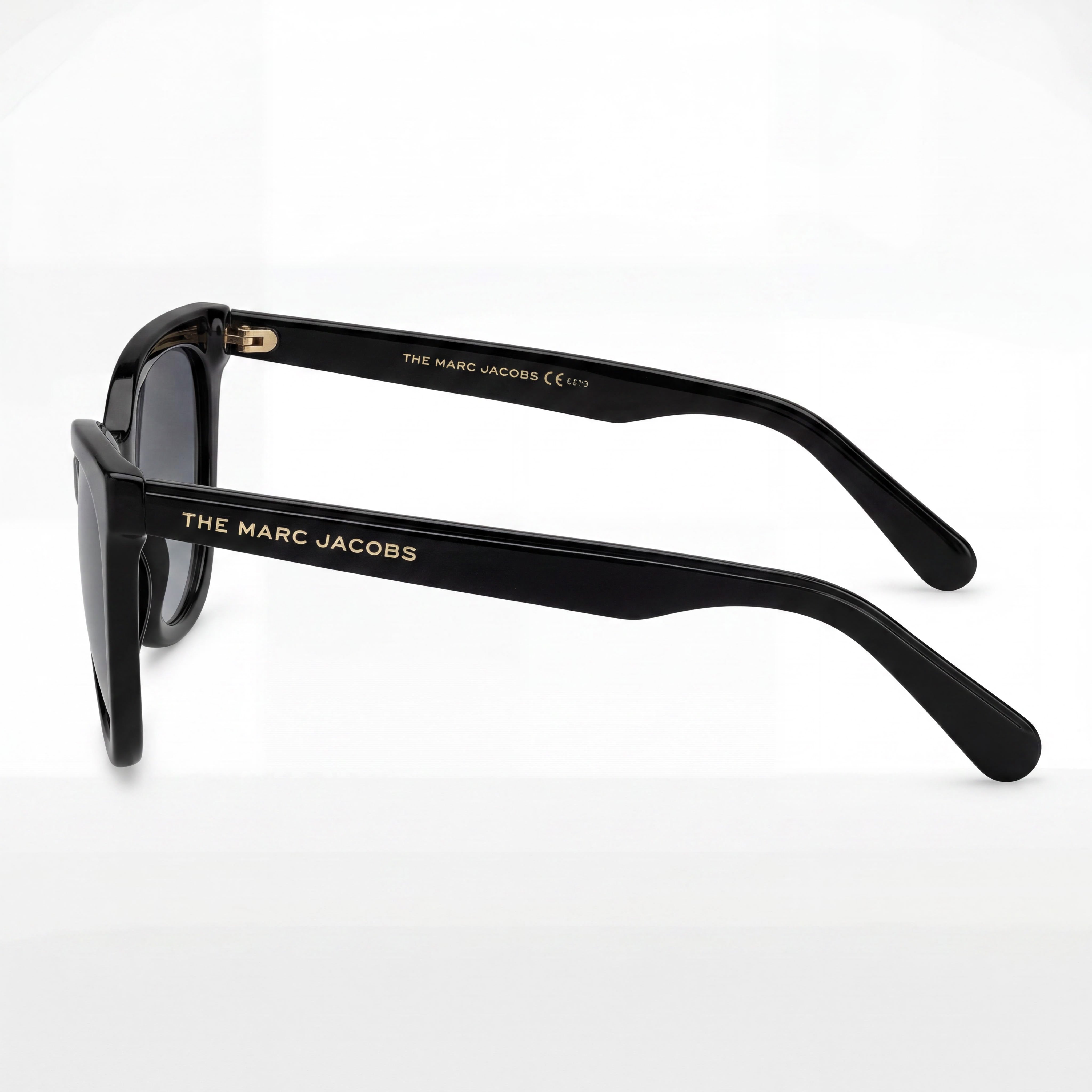 Marc Jacobs MARC 500/S Women's Black Acetate Butterfly Non-Polarized Dark Grey Shaded Sunglasses 54mm, Photo 3