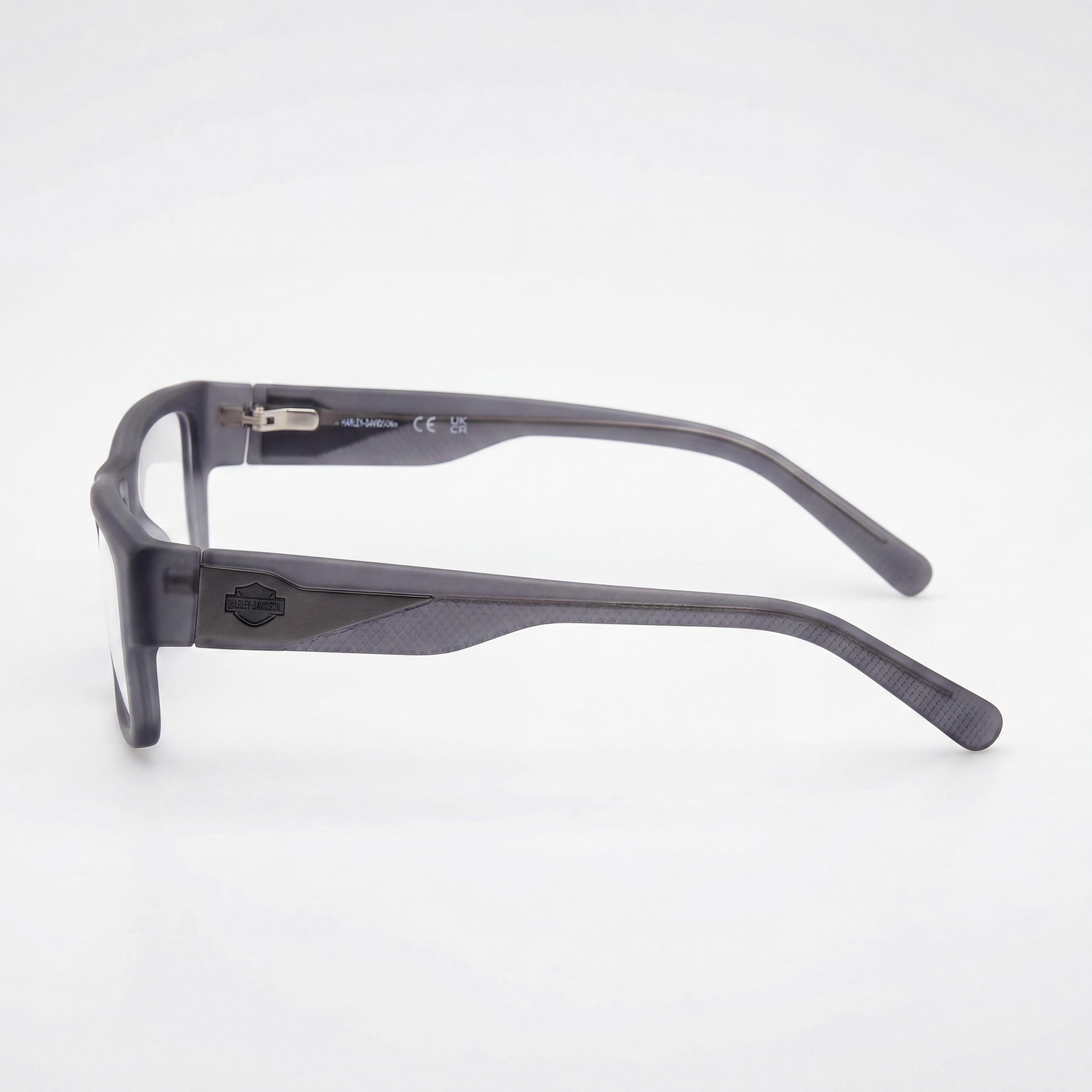 Gafas de sol Harley-Davidson Clásicas Unisex de Montura Completa de Plástico, Gris Mate Multicolor, Sin Polarizar 54-17-140, Photo 2