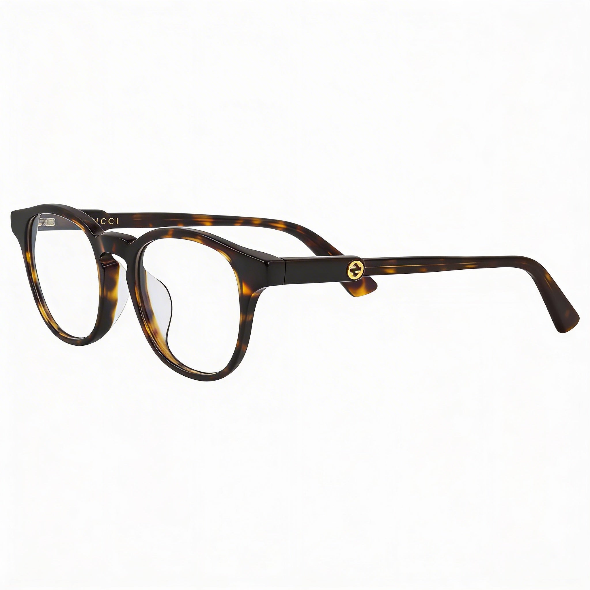 Gucci Gg0556oj-002-47 Unisex Oval Acetate Optical Eyeglasses Frame, Havana, Lens 47mm, Bridge 19mm, Temple 140mm, Photo 3