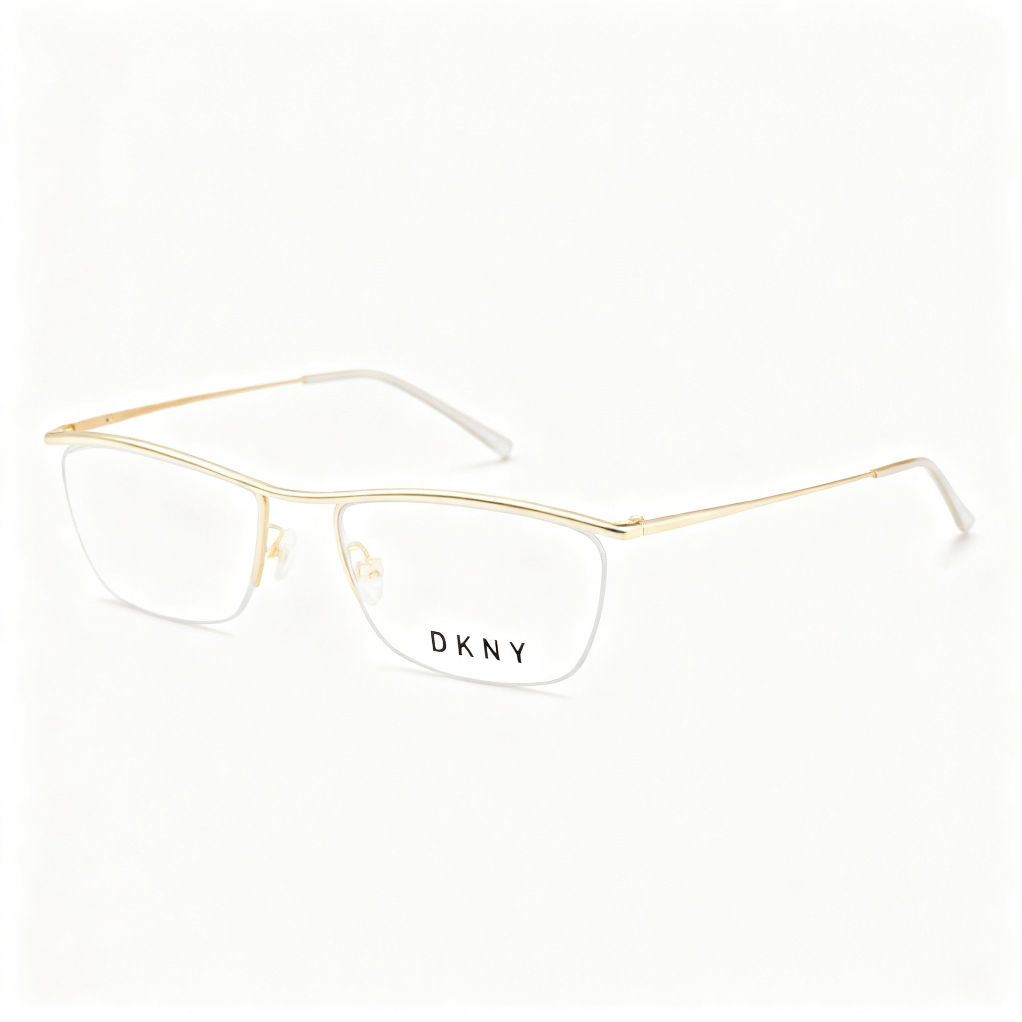 DKNY DK1014 Women's Gold Metal Full-Rim Optical Eyeglasses Frames 52mm Lens, 16mm Bridge, 135mm Temples, Photo 2