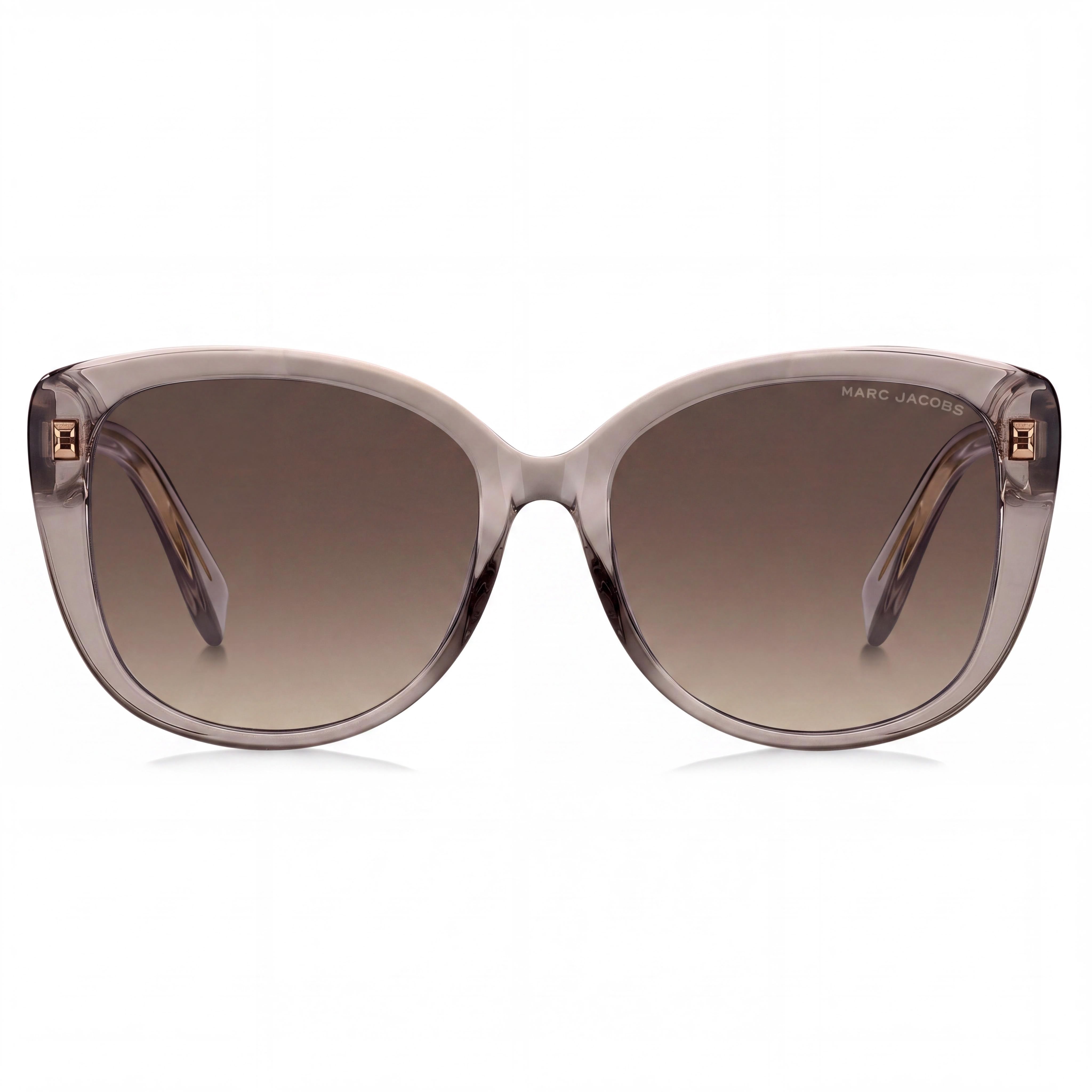 Gafas de sol Marc Jacobs informales MARC 791/F/S para mujer, rectangulares, montura nude/marrón, lentes de policarbonato marrones, 57 mm, Photo 2