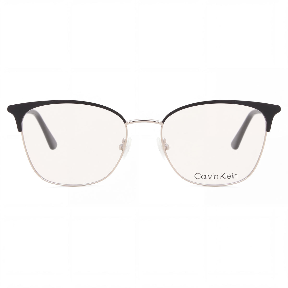 Calvin Klein Ck22119 Women's Classic Matte Black Metal Frame Non-polarized Clear Polycarbonate Eyeglasses 53mm, Photo 2