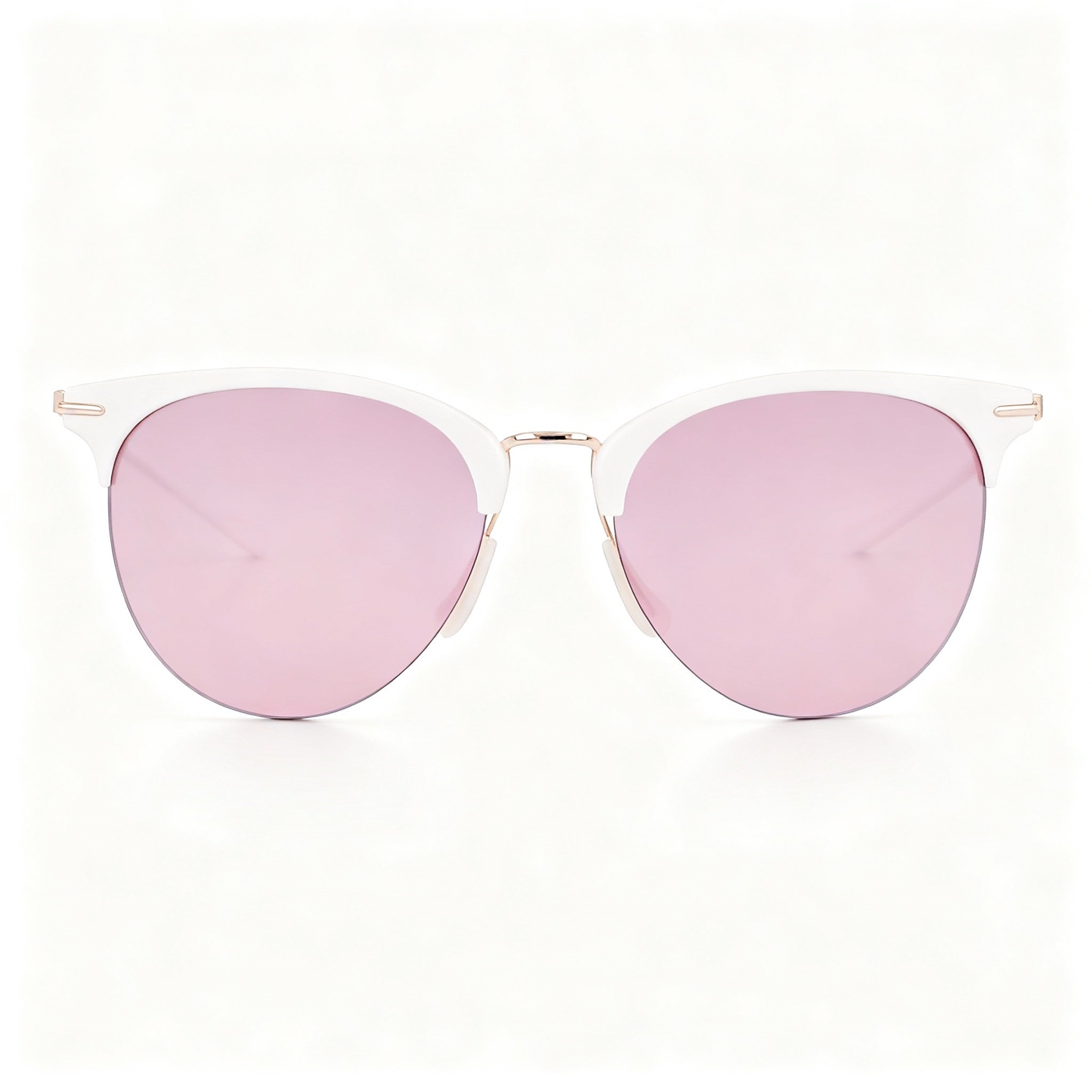 Nike Divot E EV24039 Women's Polarized Summit White / Course Tint Plastic Frame Sunglasses, 54mm, Photo 3