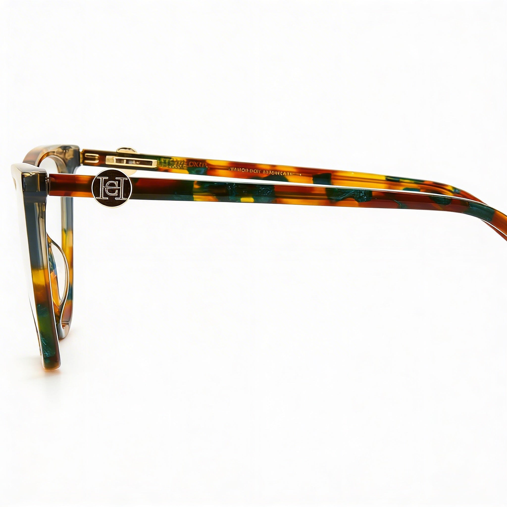 Carolina Herrera Modern Women's Cat Eye Acetate Optical Frame Green Havana Green 53-17-145, Photo 3