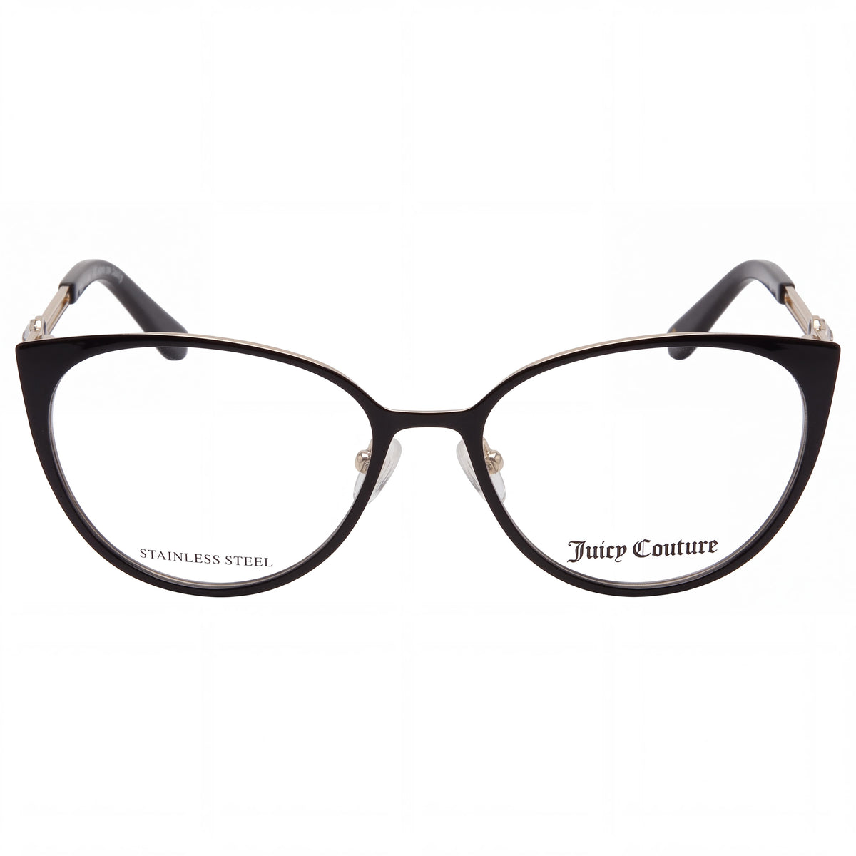Juicy Couture Ju 221 Unisex Modern Matt Black Alloy Steel Sunglasses with Plastic Lenses Lens Width 51mm, Photo 2