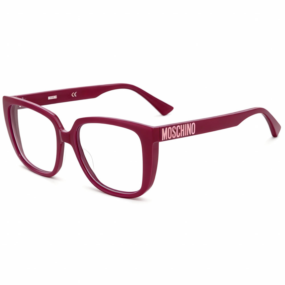 Gafas de sol unisex Moschino Mos622 de acetato, policarbonato rojo, montura multicolor, no polarizadas, 53 mm