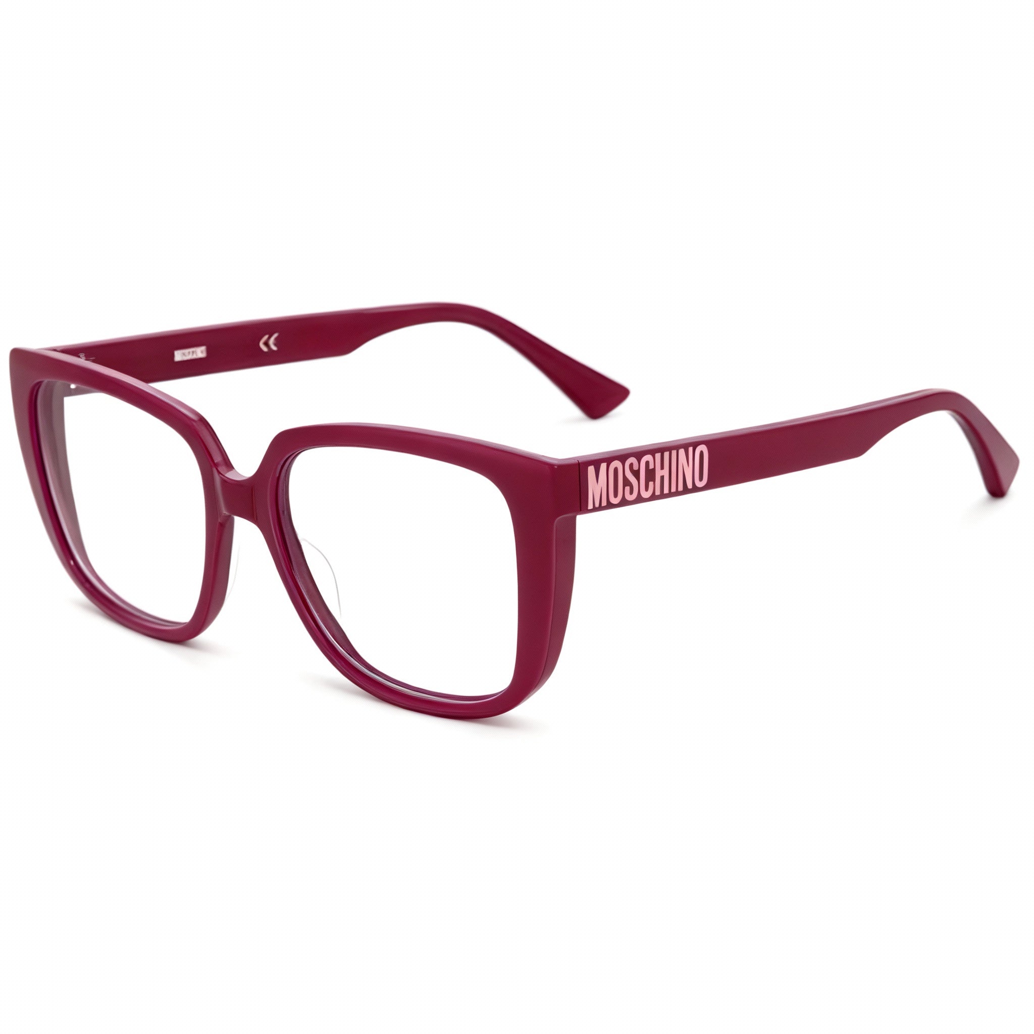 Moschino Mos622 Unisex Acetate Multicolored Frame Polycarbonate Red Non-Polarised Sunglasses 53mm, Photo 3