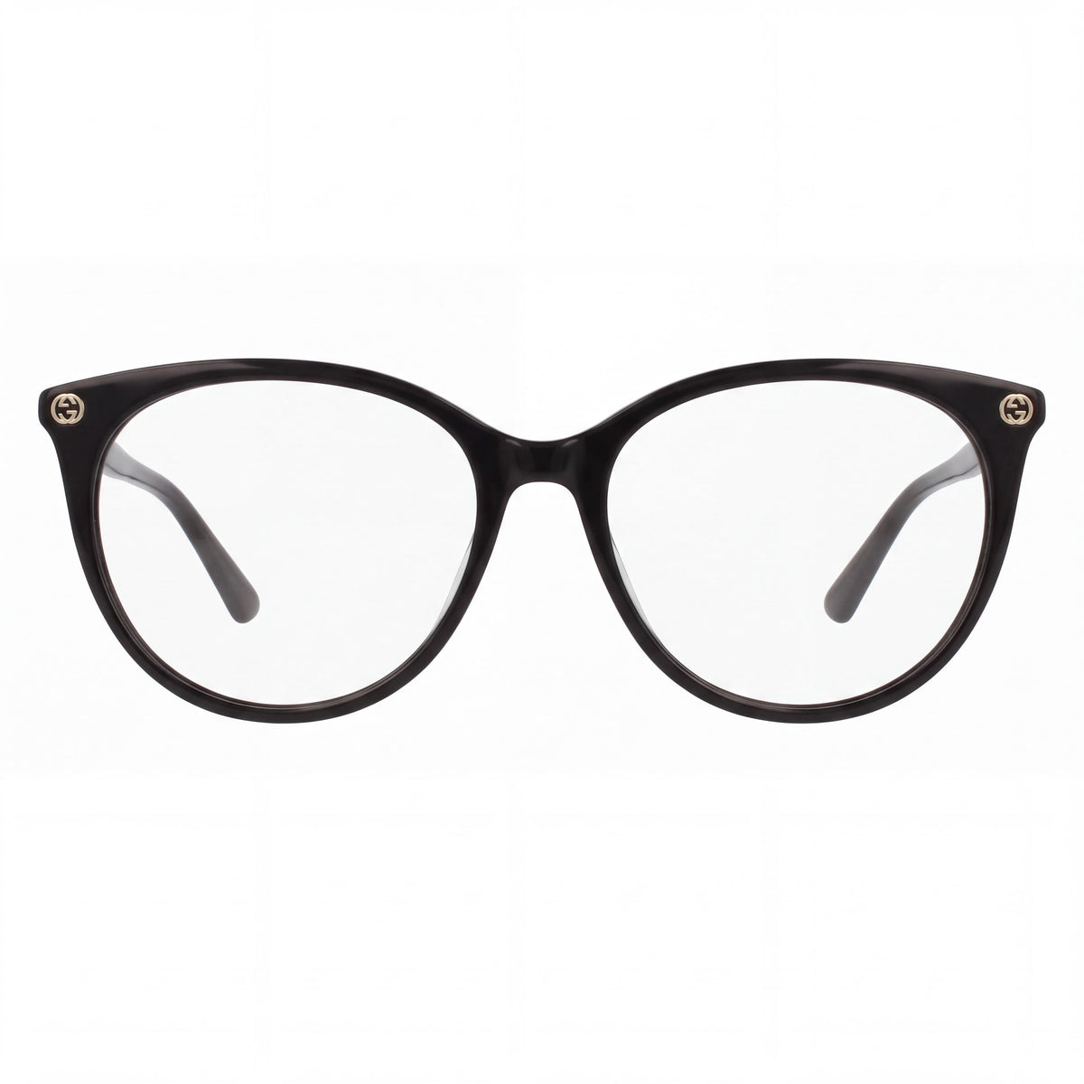 Gucci Gg0093o-001 Women's Black Acetate Cateye Eyeglasses, Lens Width 53mm, Bridge 17mm, Temple 140mm, Photo 2