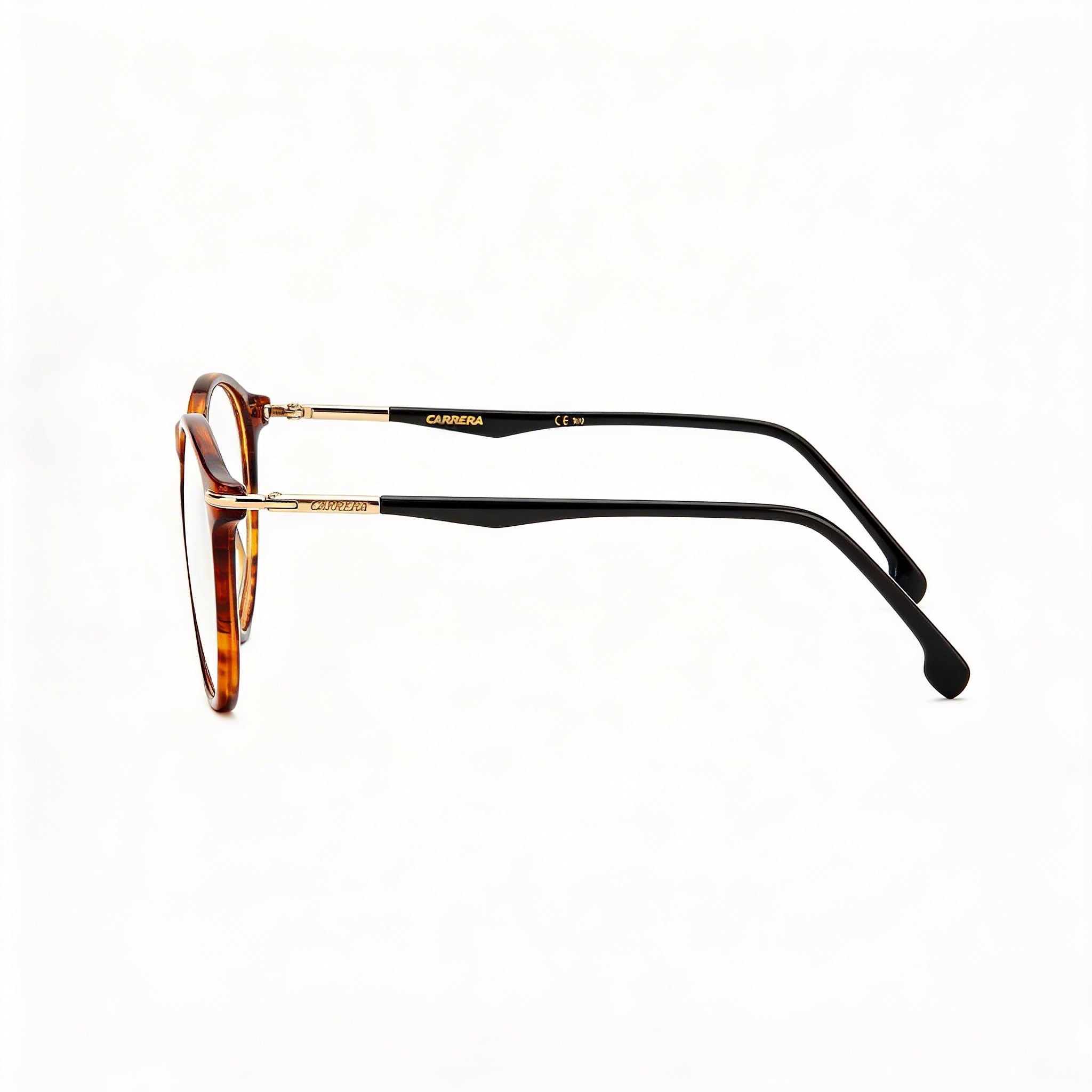 Montura óptica Carrera 284 unisex de acetato marrón con cuerno de 49 mm, Photo 2
