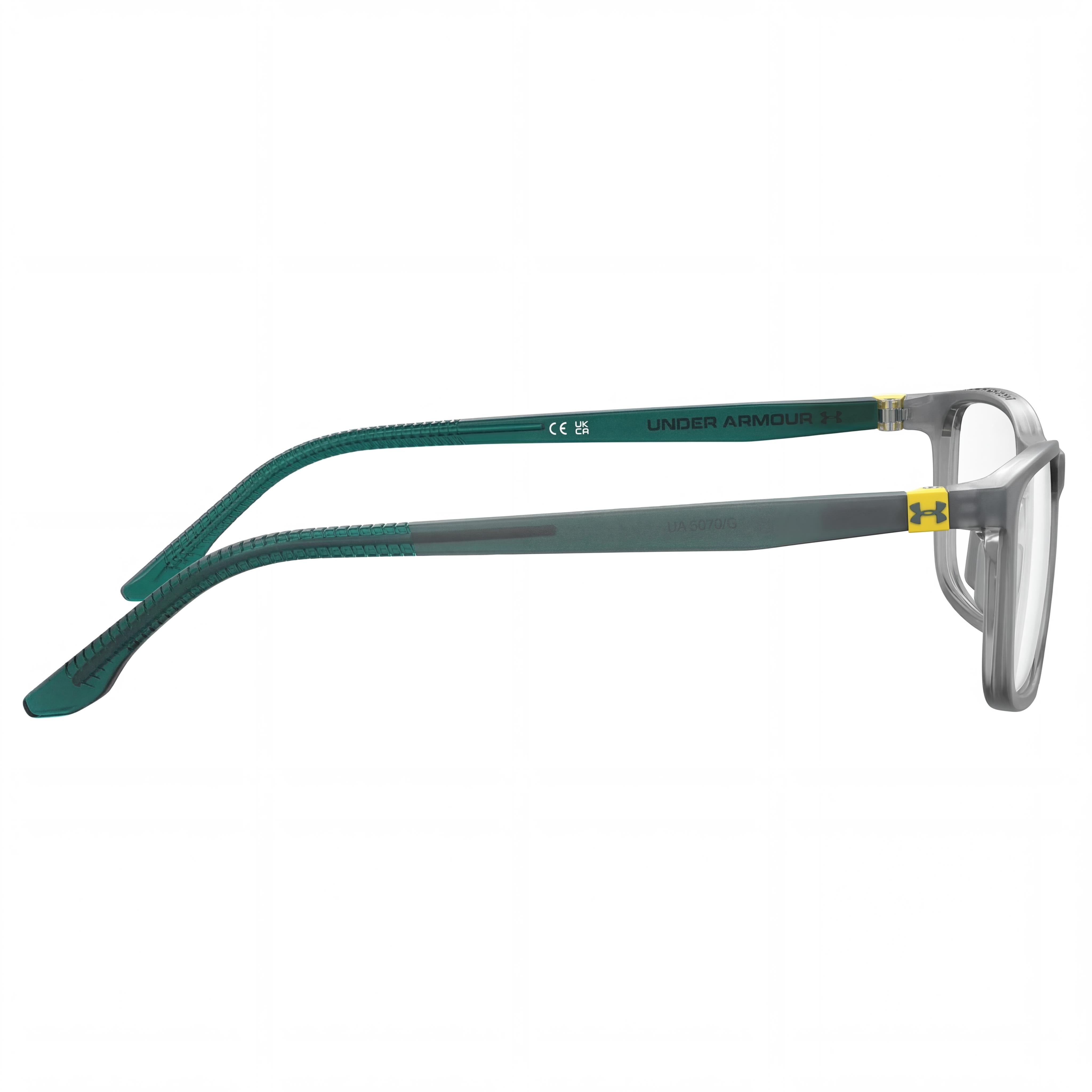 Under Armour UA 5070/G Men's Casual Grey Teal Eco-friendly Polyamide Non Eyeglasses 56mm, Photo 2