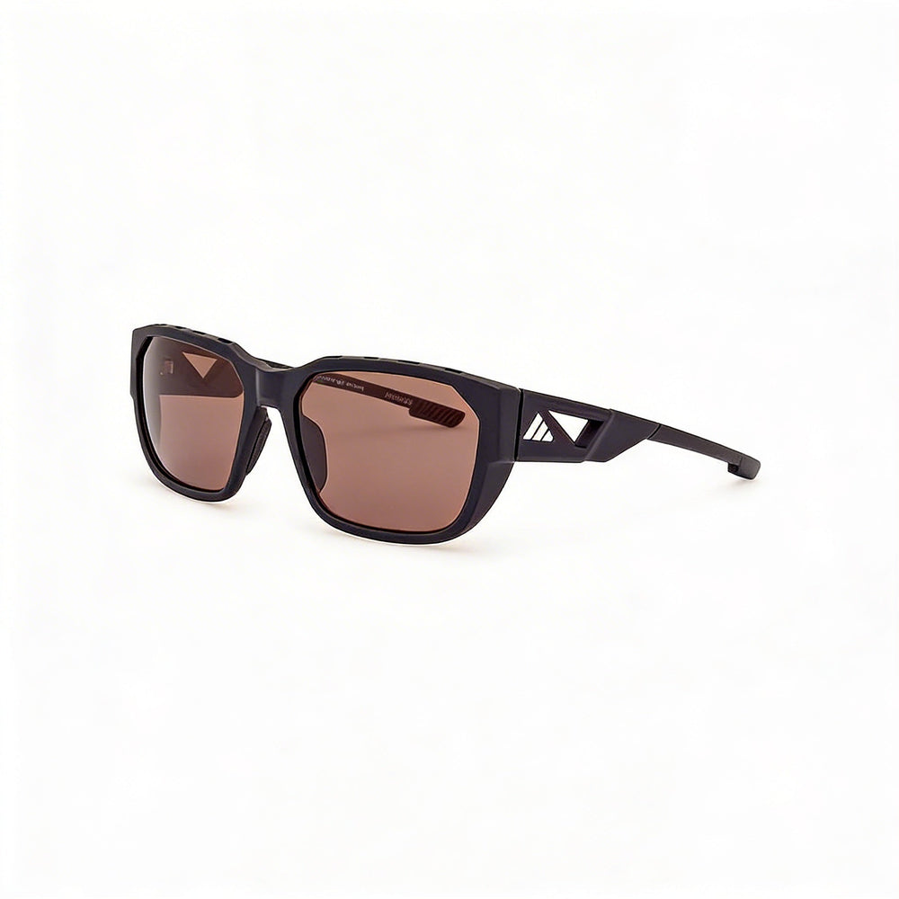 adidas Modern Men's Injected Sports Sunglasses, Opaque Black Frame, Brown Lenses, UV 400 Protection, 58mm