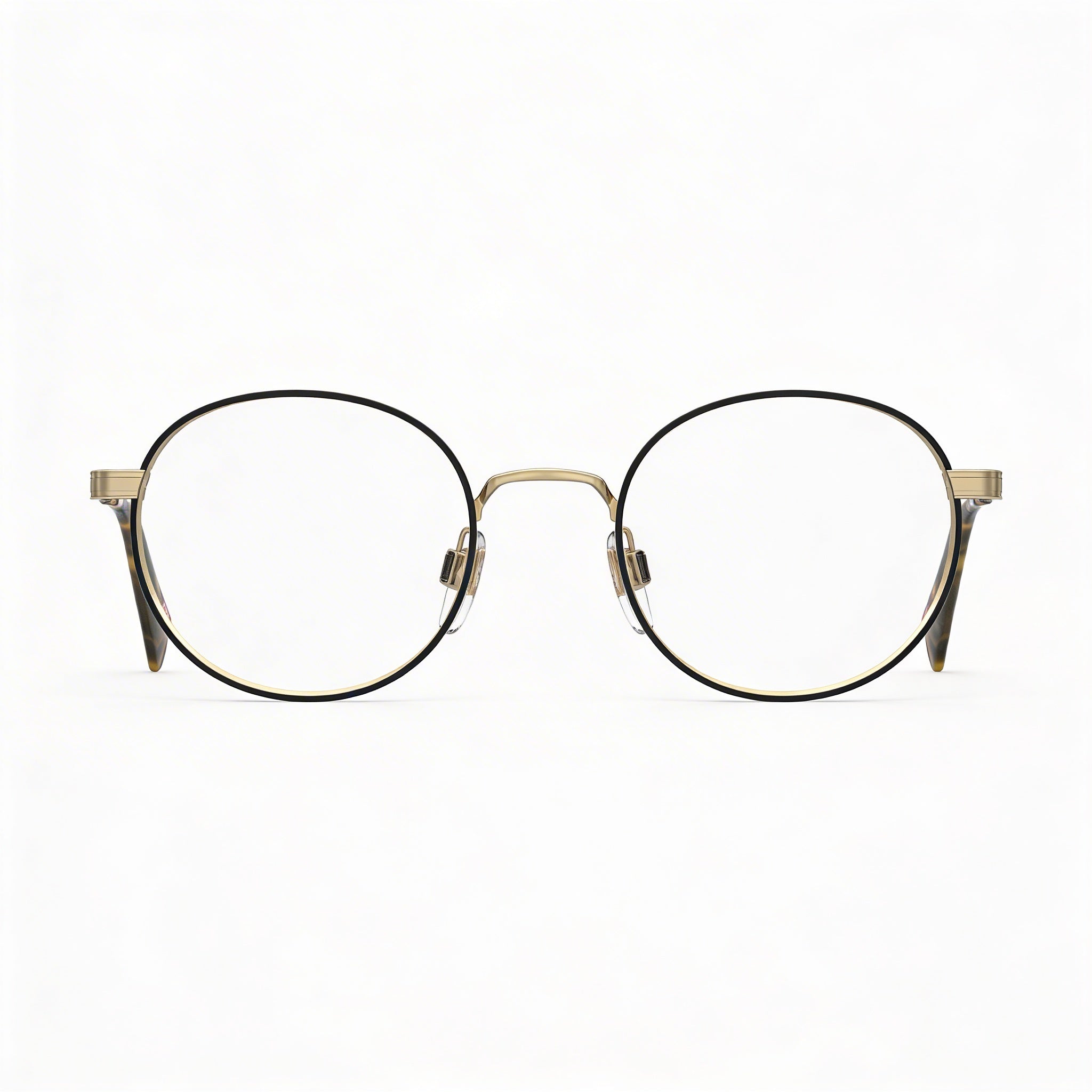 Levi's Lv 1030 Unisex Gold Alloy Steel Prescription Ready Eyeglasses 48mm Lens Width, 20mm Bridge, 145mm Temple, Photo 3
