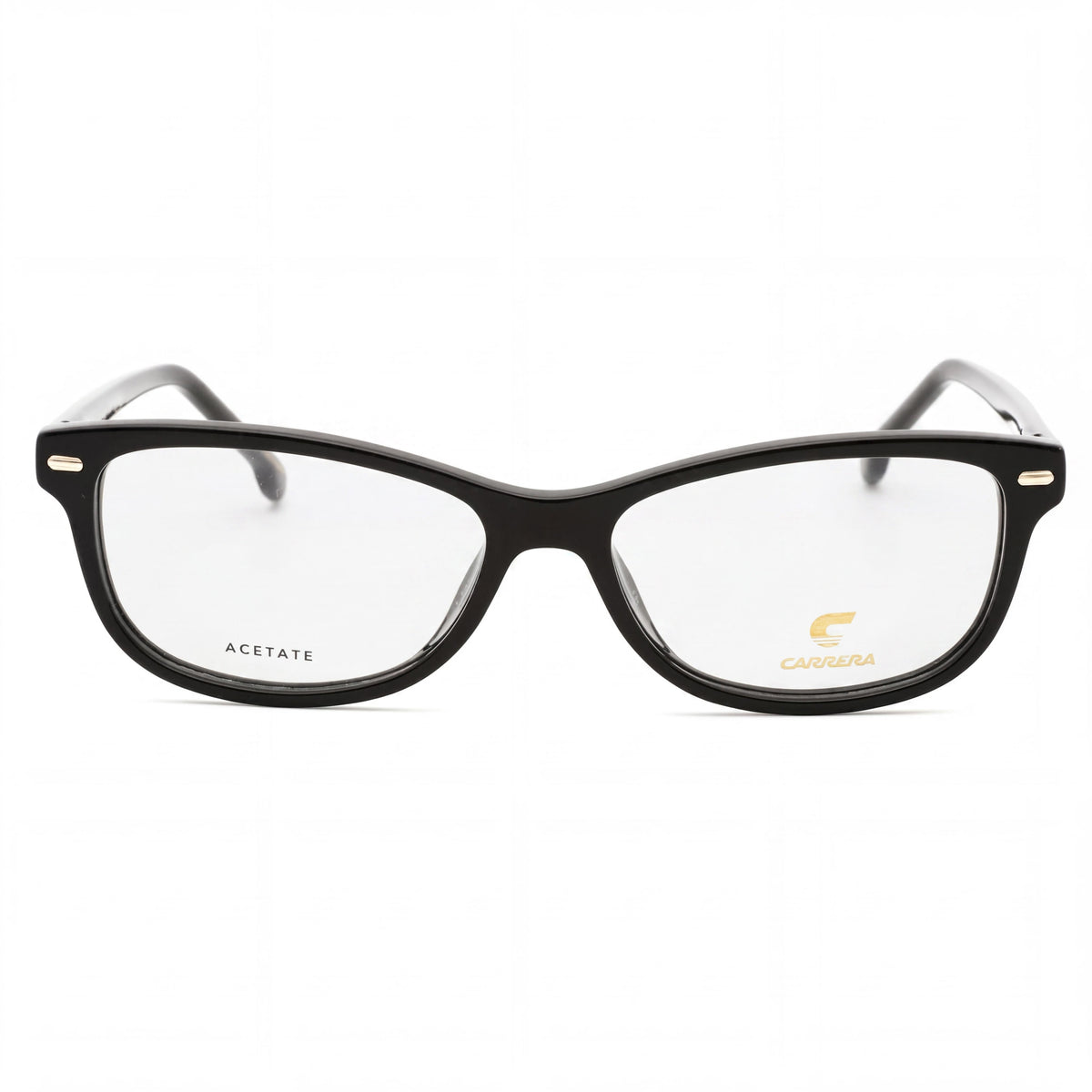 Gafas Carrera Casual para mujer con montura de acetato negro y LENTE DE DEMOSTRACIÓN, tamaño 51-14-140, Photo 2