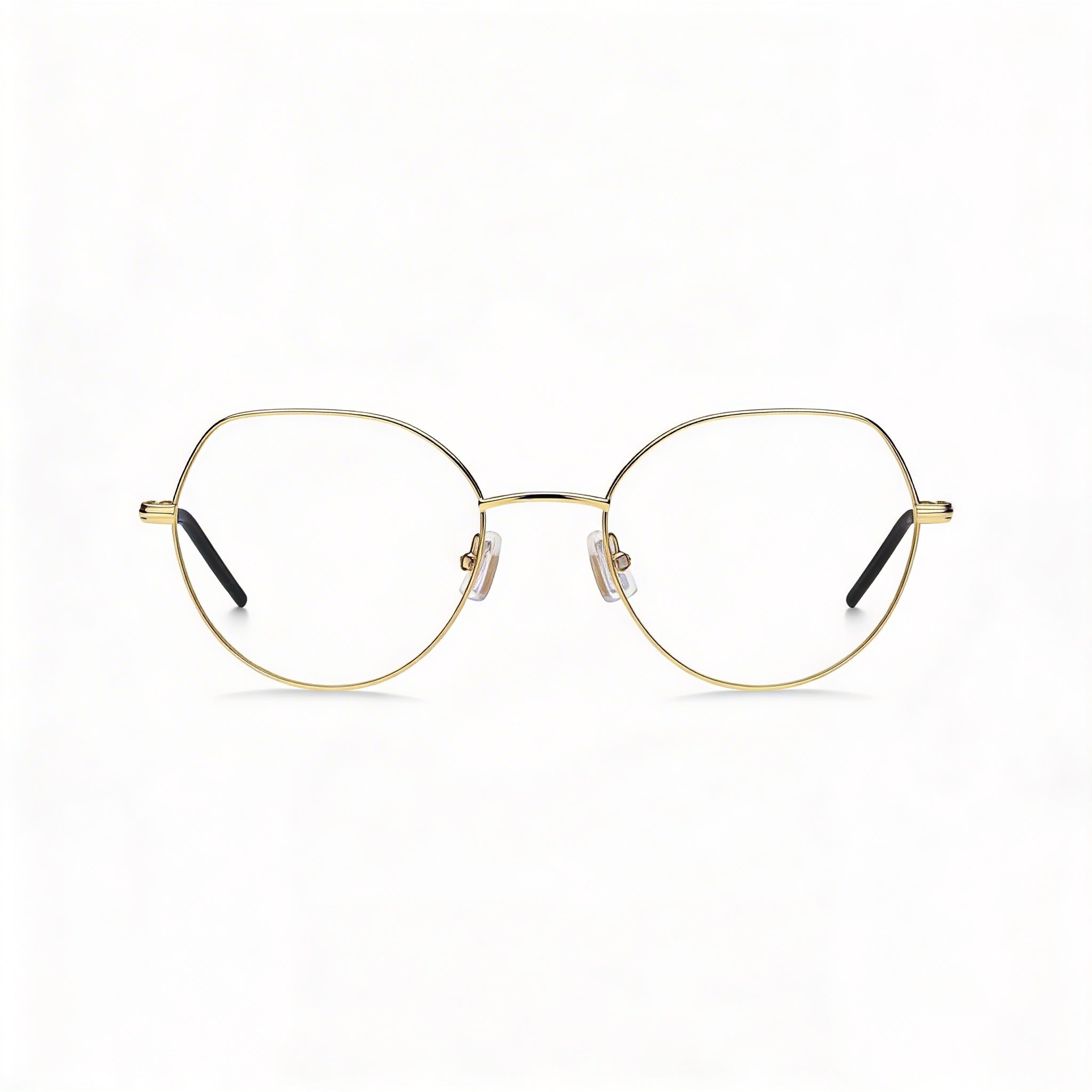 BOSS Audio Systems BOSS 1591 Women's Eyewear Frame, Black Gold with Plastic Lenses, Size 51/20/140, Photo 2