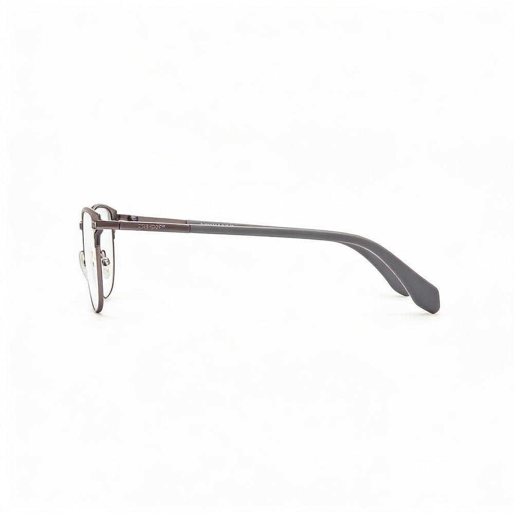 Gafas Adidas Originals Navigator para hombre, montura metálica, rutenio oscuro mate, no polarizadas, talla 53-16-145