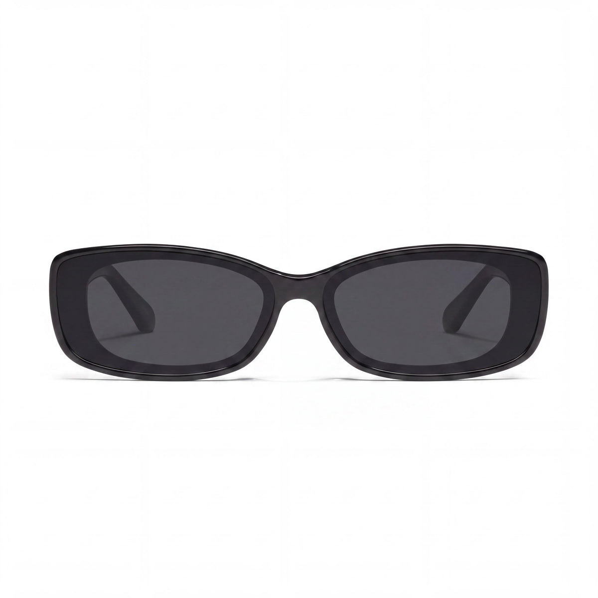 QUAY AUSTRALIA Vibe Check Women's Black Injection Frame Polarized UV Protection Sunglasses 62mm, Photo 2