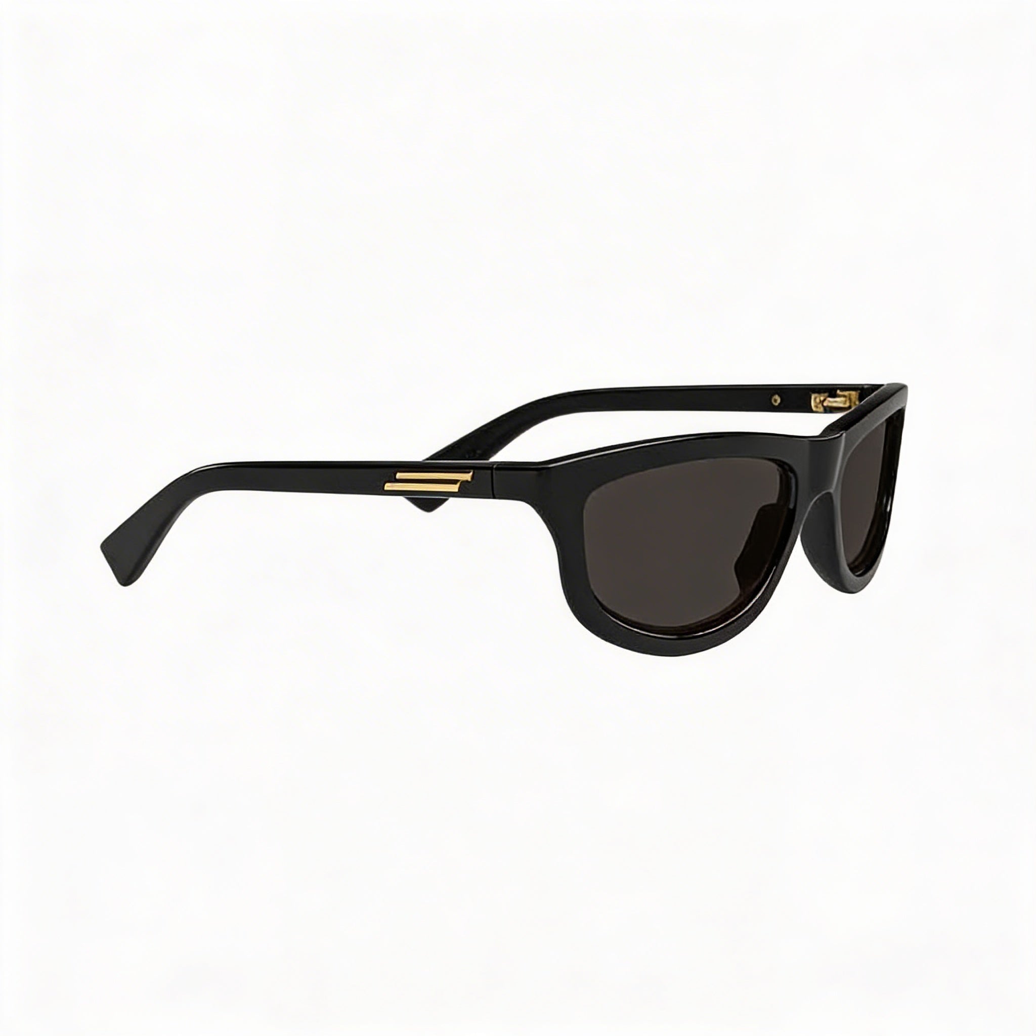 Gafas de sol unisex Bottega Veneta Bv1327s-001, montura gris negra, lentes no polarizadas, ancho de lente de 58 mm, Photo 3