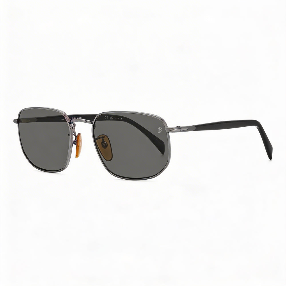 David Beckham Db 1143/S Women's Grey Stainless Steel Frame Sunglasses with Grey Lenses & 57mm